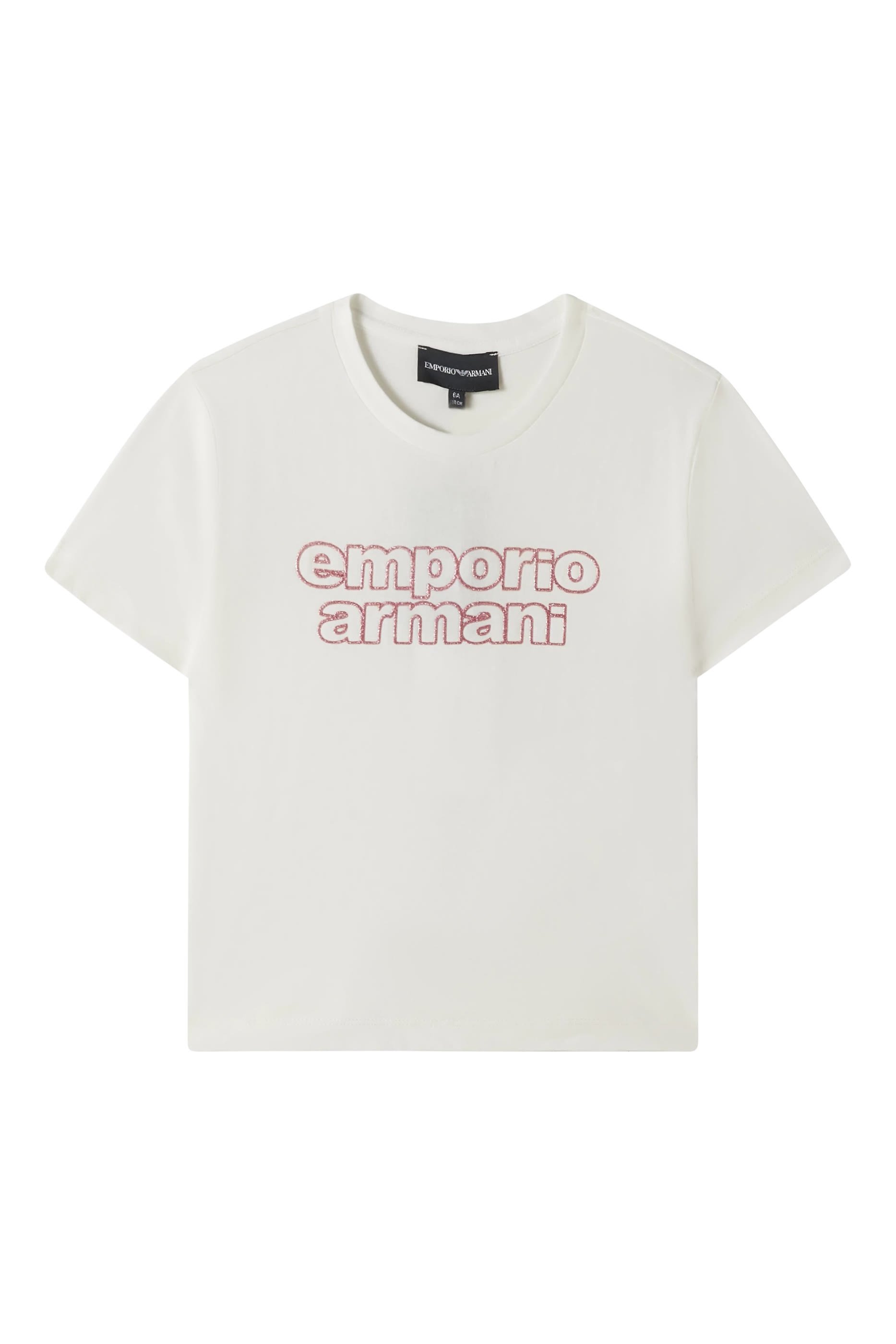 تيشيرت بشعار الماركة للأطفال