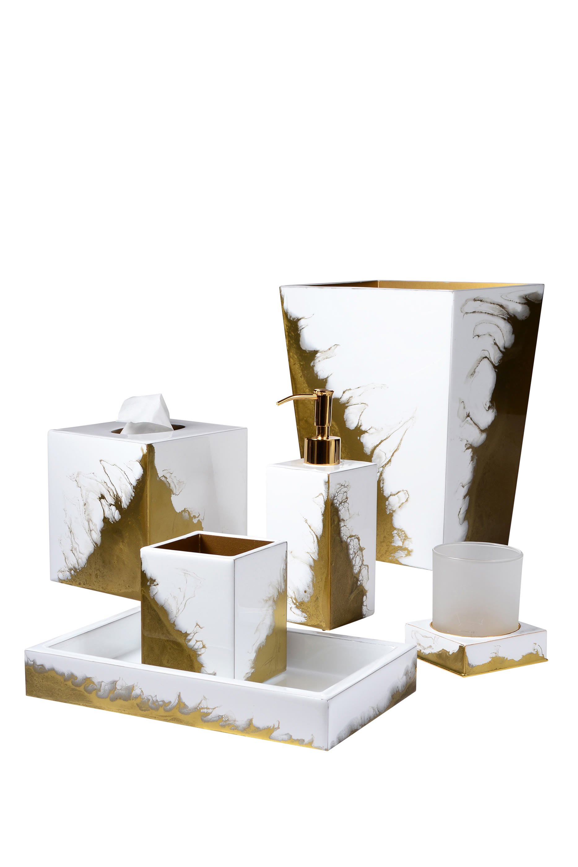 علبة مناديل لافا