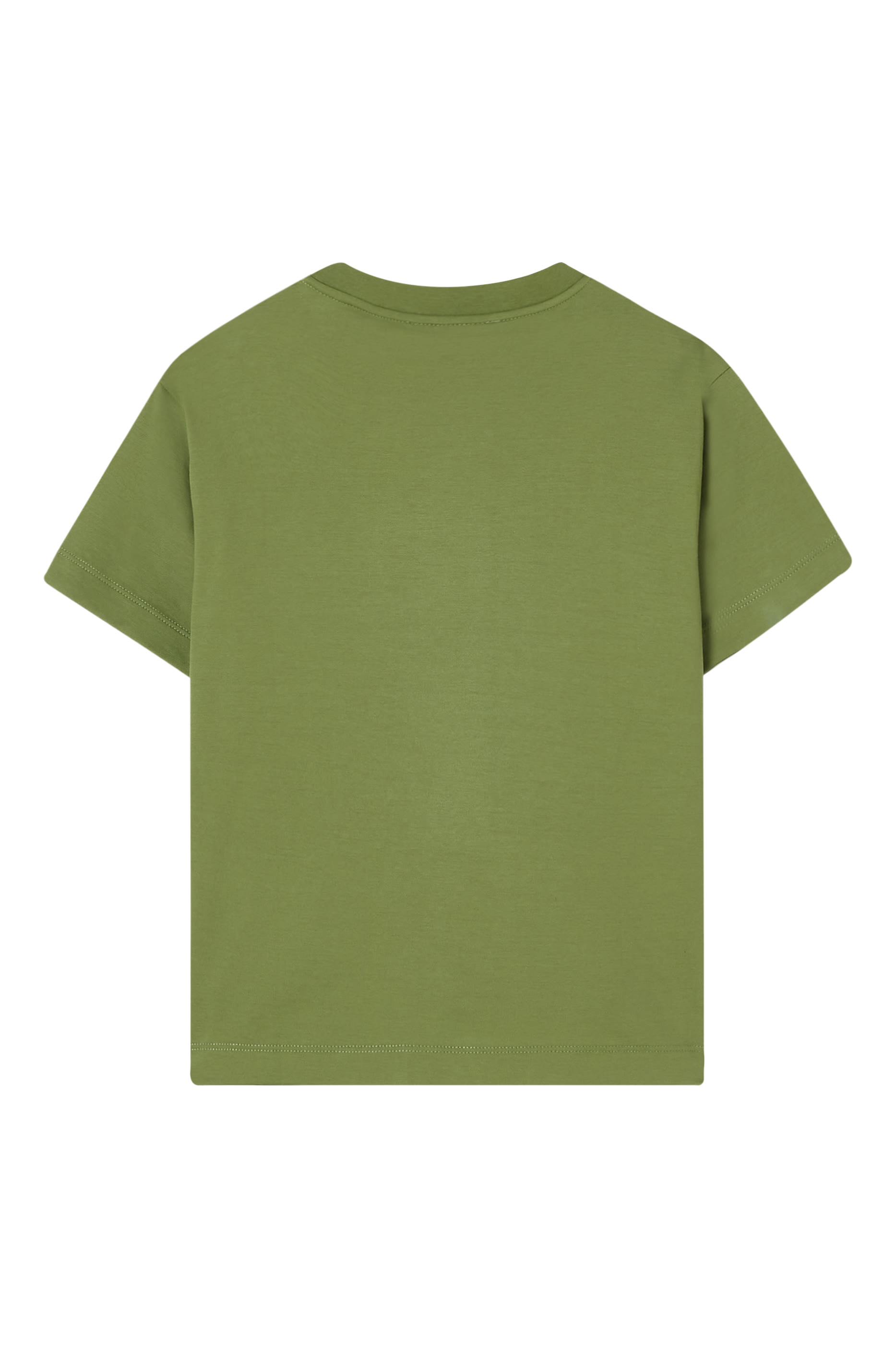 تيشيرت بأكمام قصيرة بشعار الماركة للأطفال