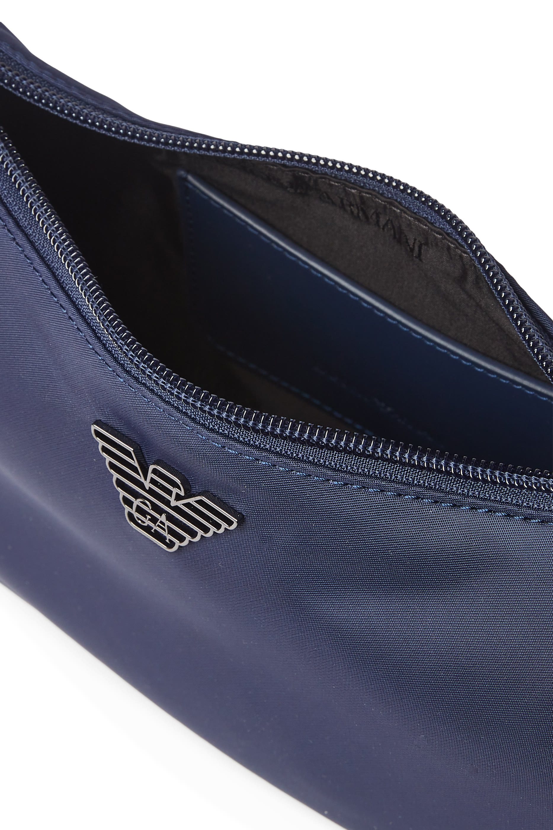 حقيبة كروس بحلية معدنية بشعار الماركة