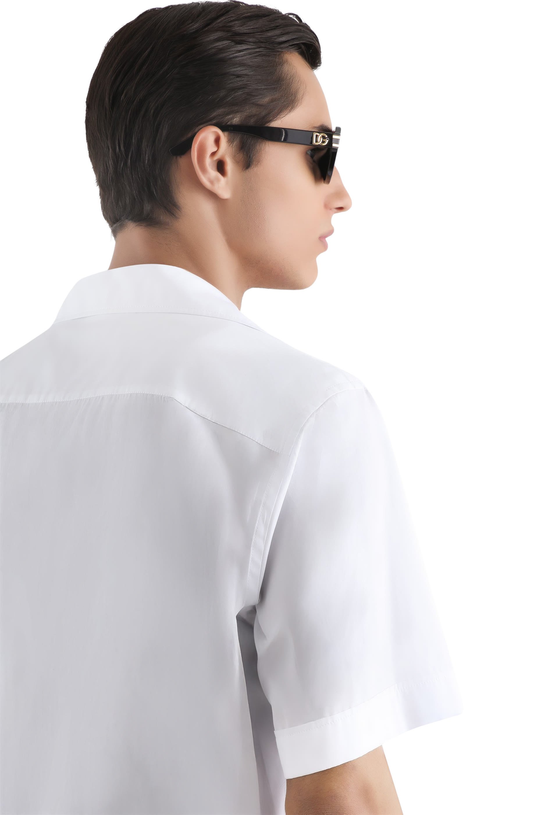 قميص هاواي قطن بوبلين