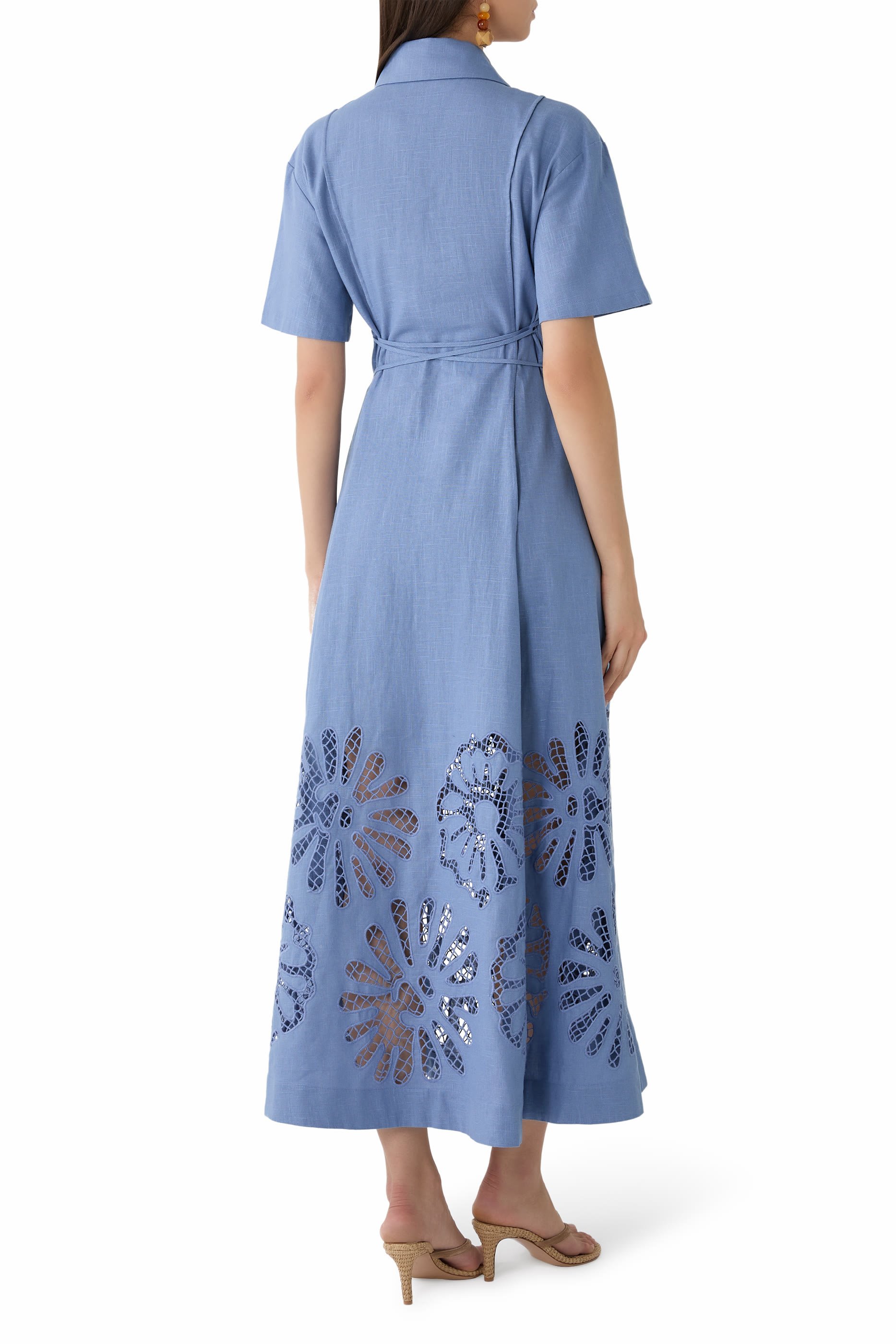 فستان أناليس بنمط قميص