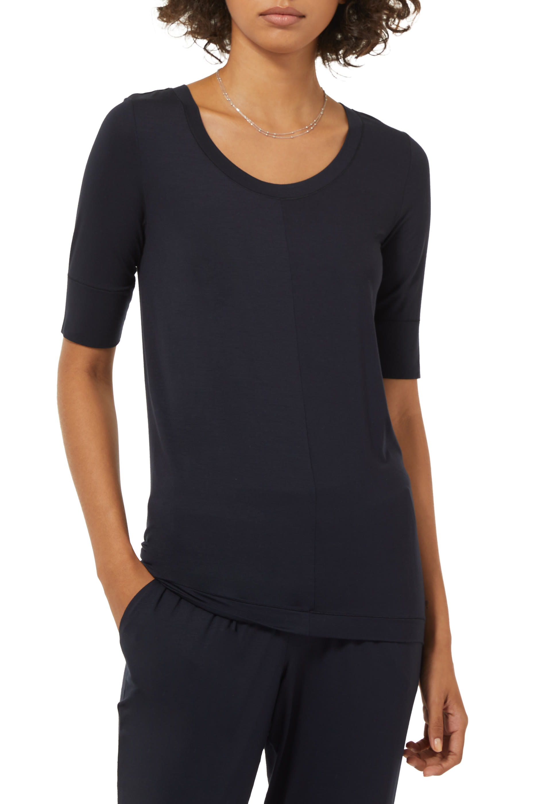 يوغا كم قصير T-Shirt