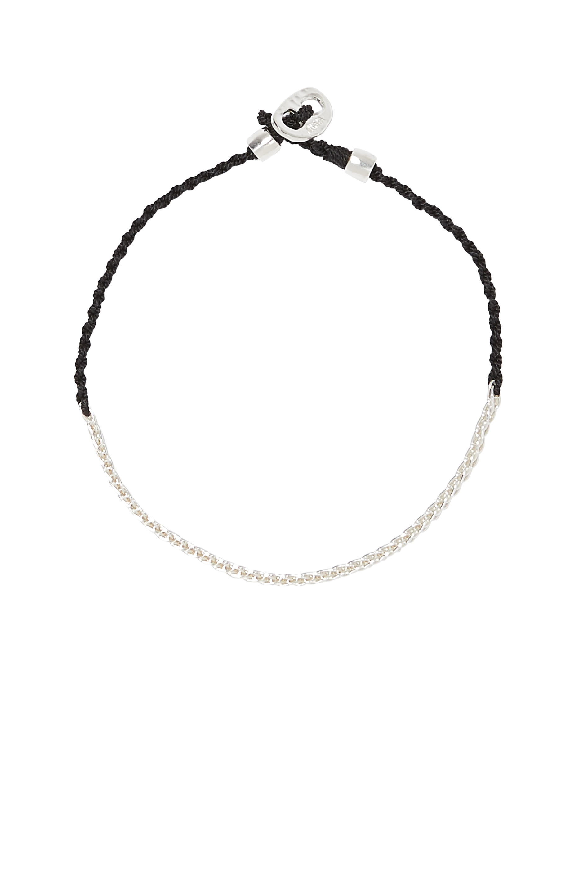 سوار بخرز من الفضة