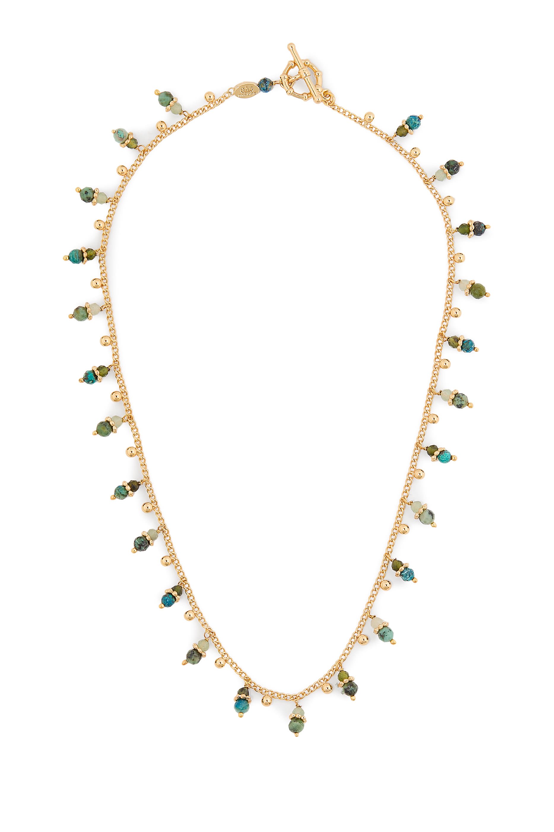 قلادة تانغرين، معدن مطلي بالذهب