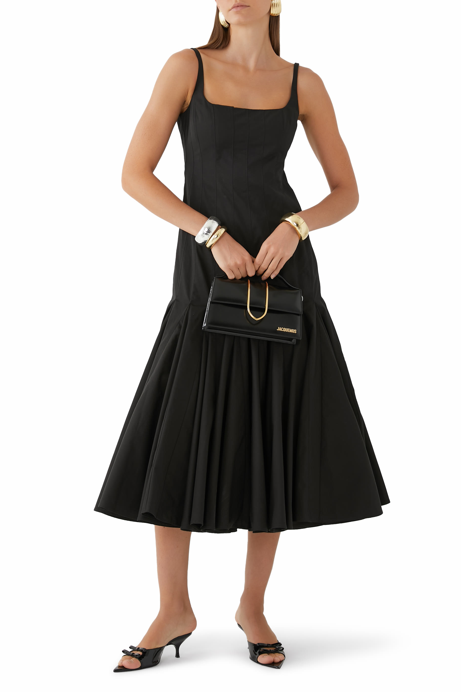 حقيبة كروس بودي بامبينو كبيرة بغطاء قلاب