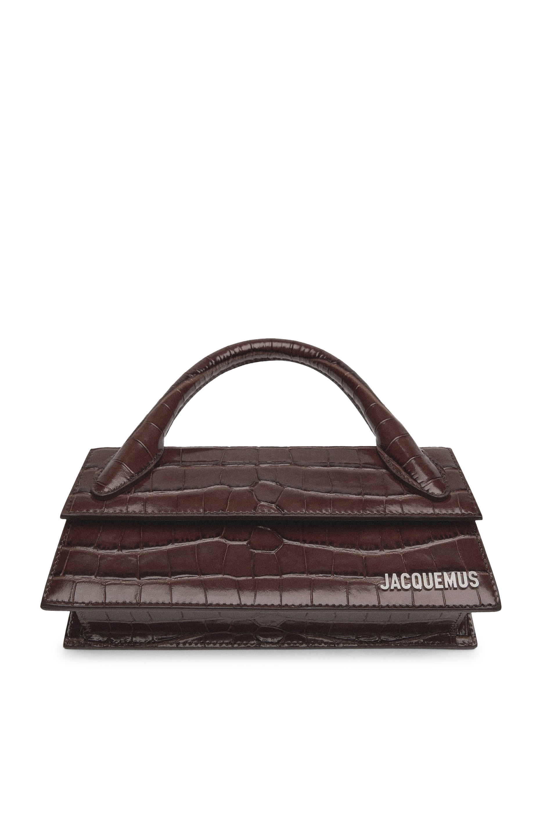 حقيبة لو تشيكيتو طويلة جلد بنقشة جلد أفعى