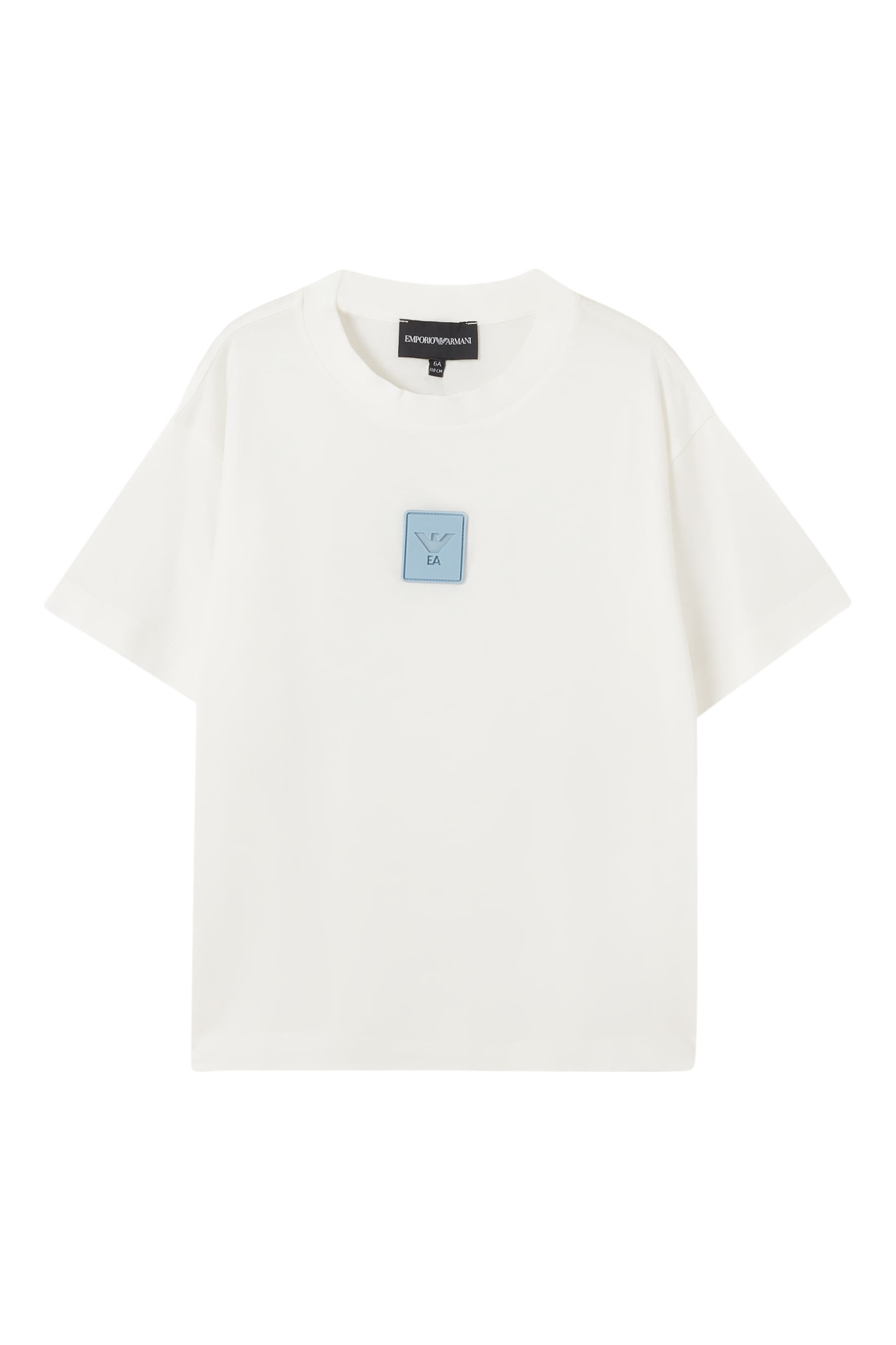 تيشيرت برقعة شعار الماركة للأطفال