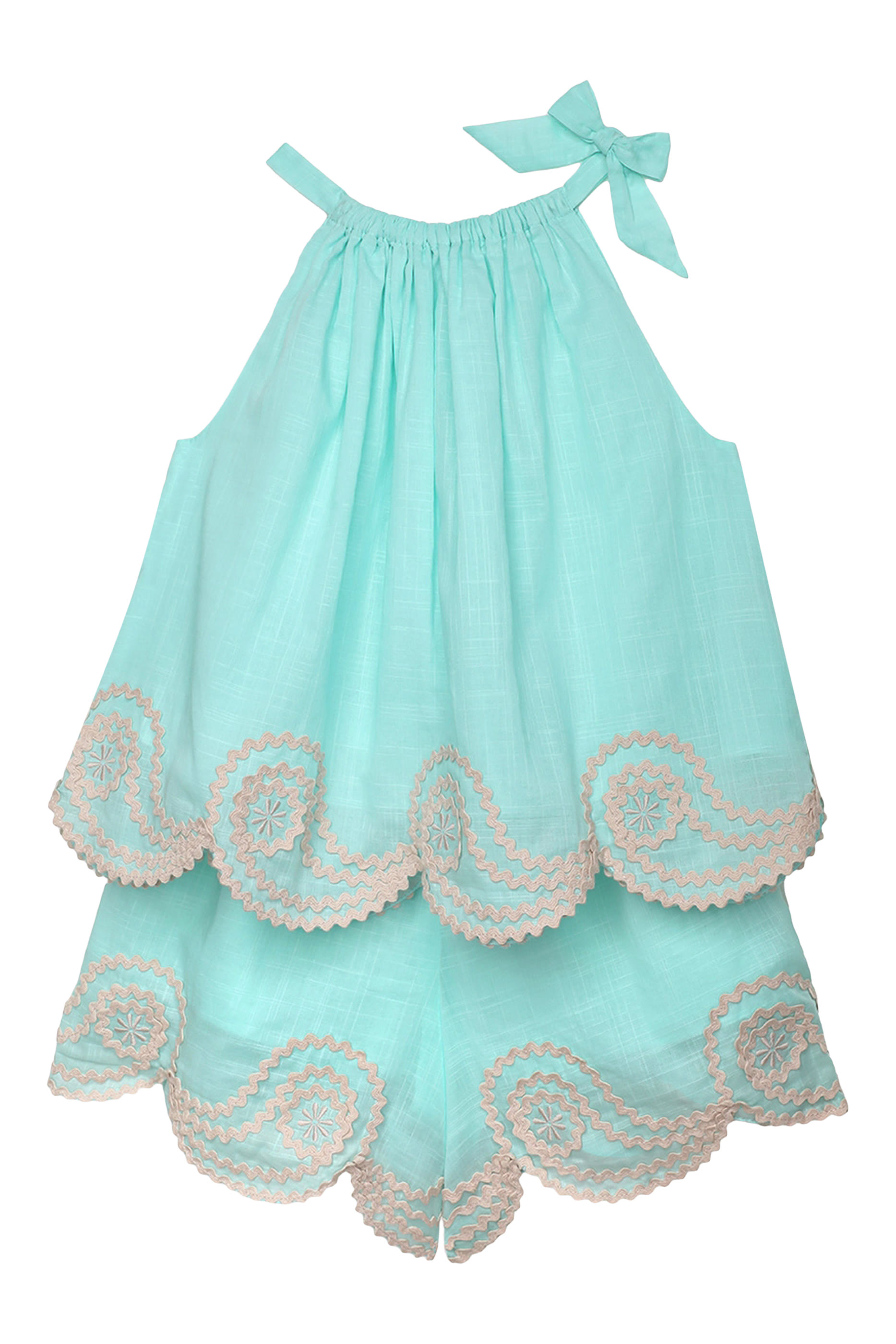 بلوزة ويفرلي ريك راك للأطفال