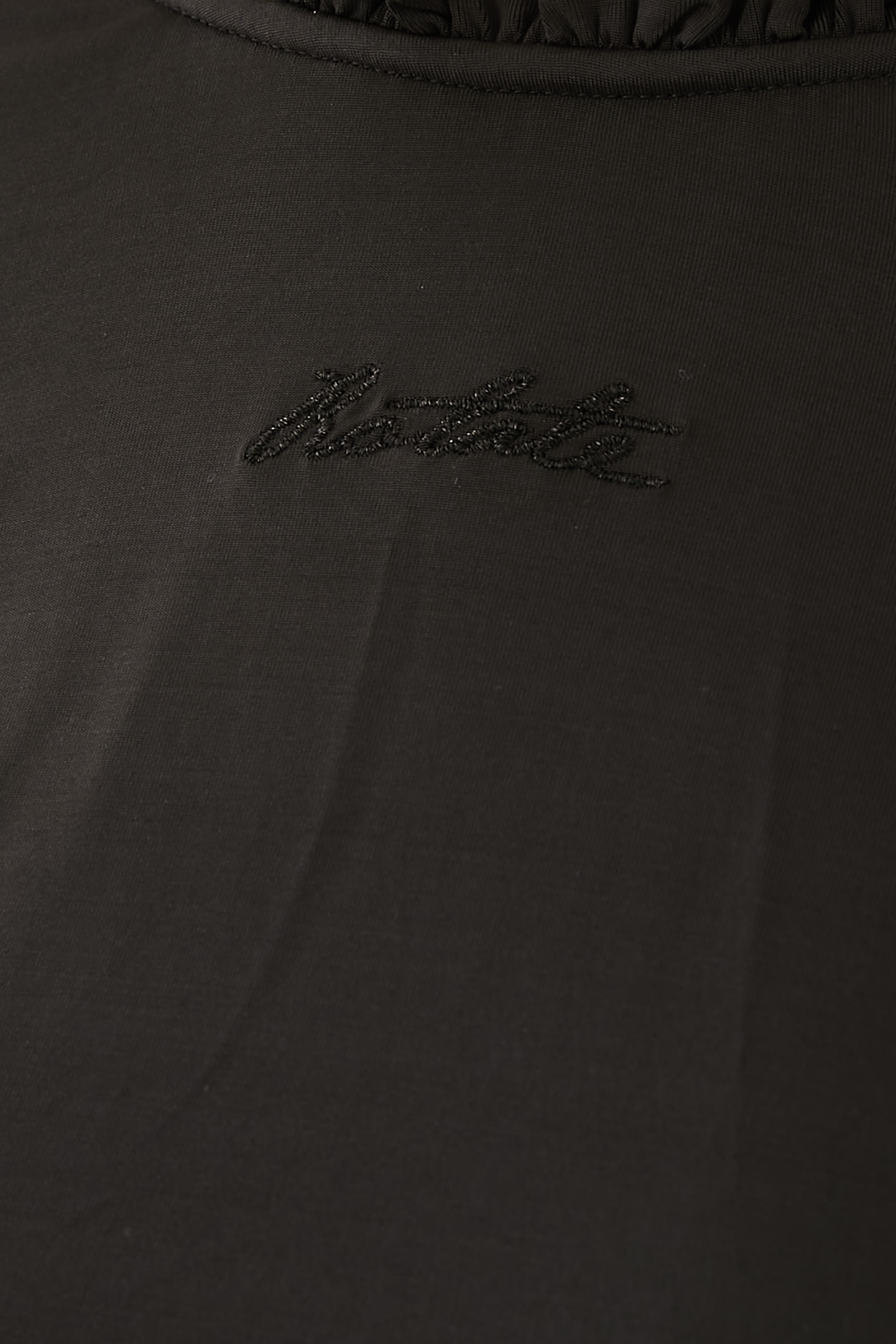 فستان قصير بكشكش