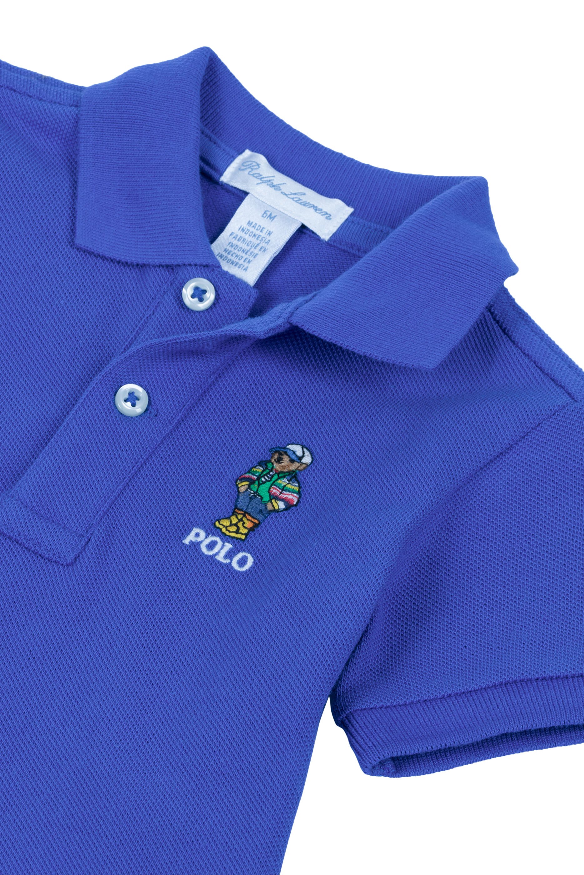 تيشيرت بشعار الماركة قطن للأطفال