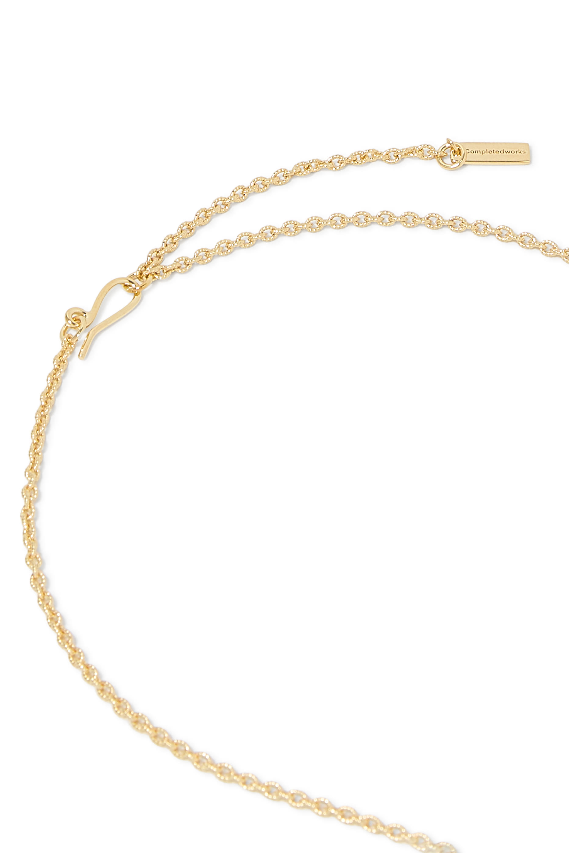 قلادة ريم أوديسي مزينة باللؤلؤ، فضة استرلينية معاد تدويرها مطلية بذهب أصفر عيار 18