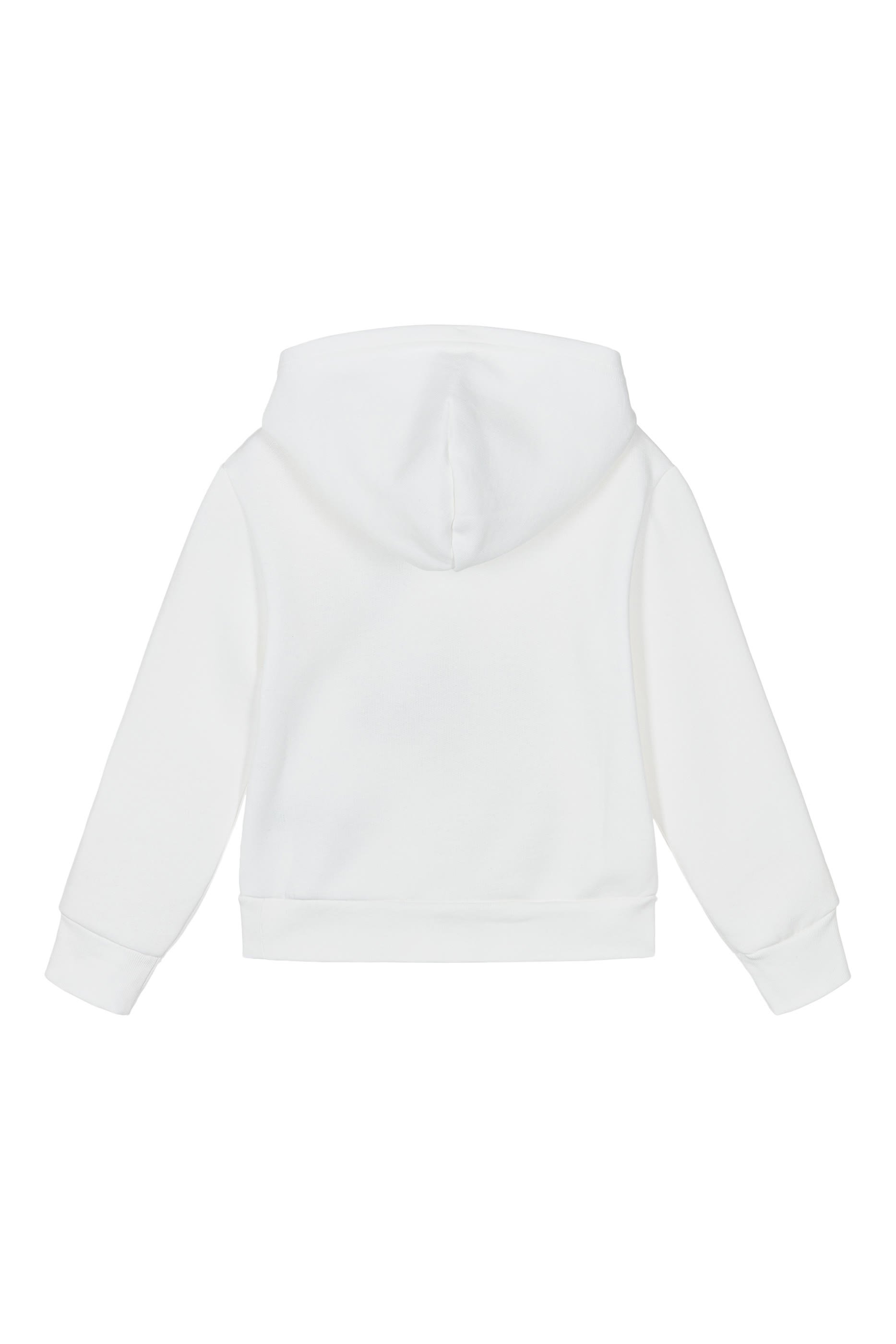 سويت شيرت بغطاء للرأس وشعار الماركة للأطفال