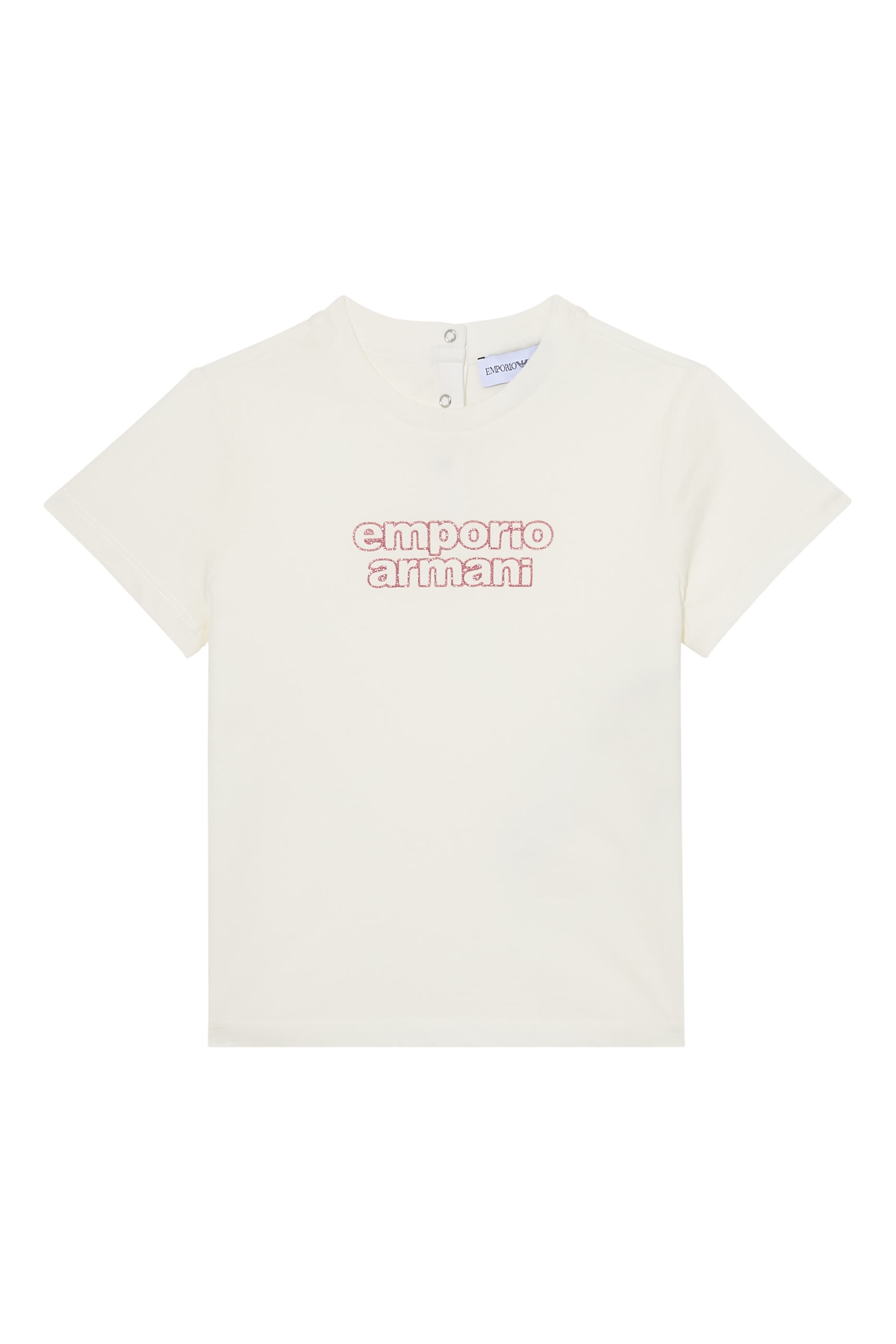 تيشيرت بشعار الماركة للأطفال