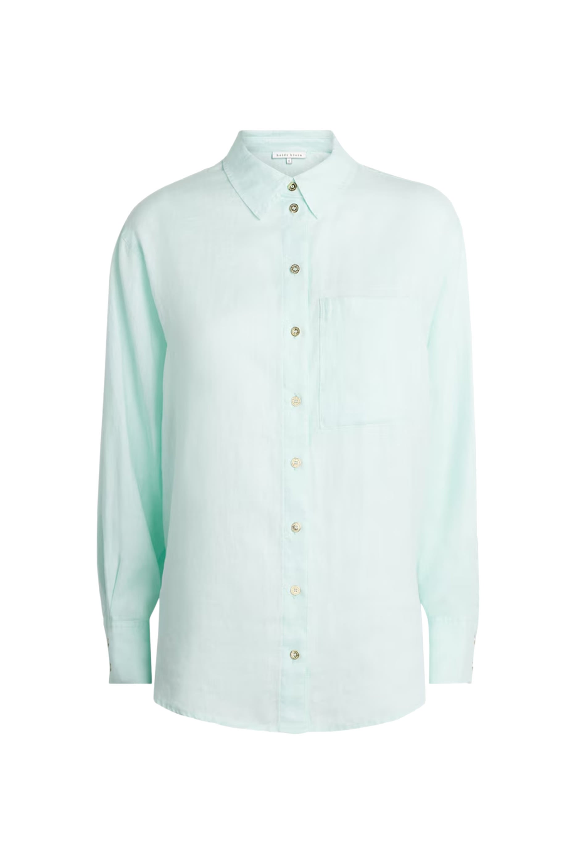 قميص باي صيفي بقصة فضفاضة كتان