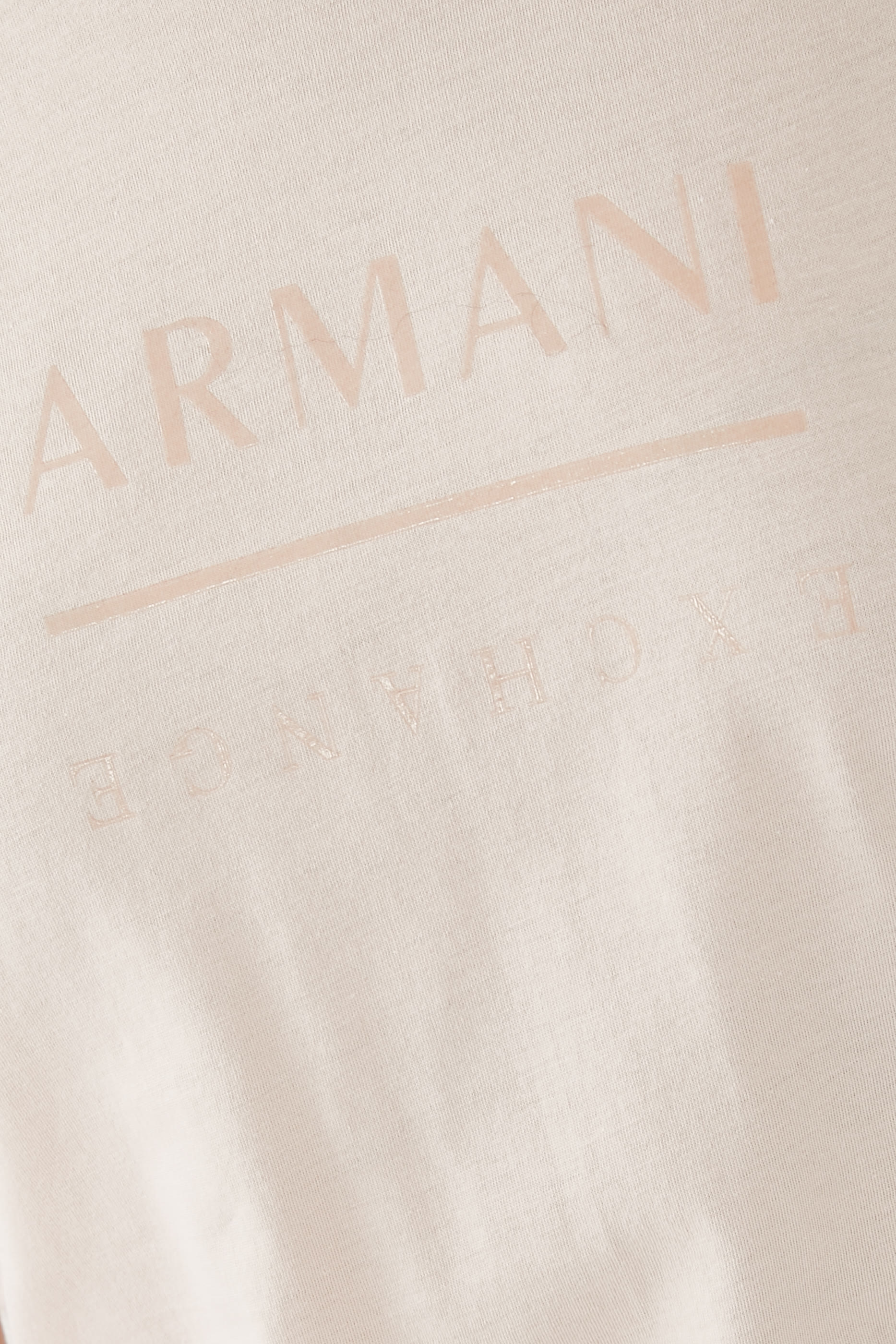 تيشيرت بشعار الماركة قطن