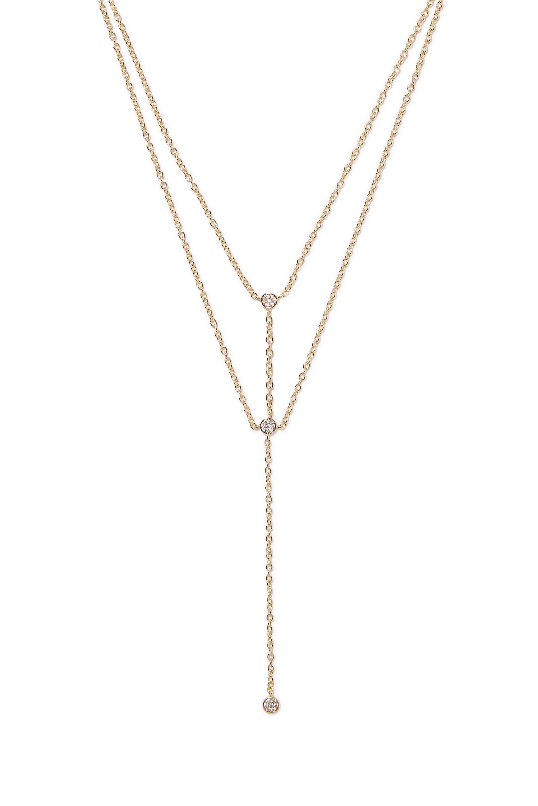 قلادة مزينة بحليتين