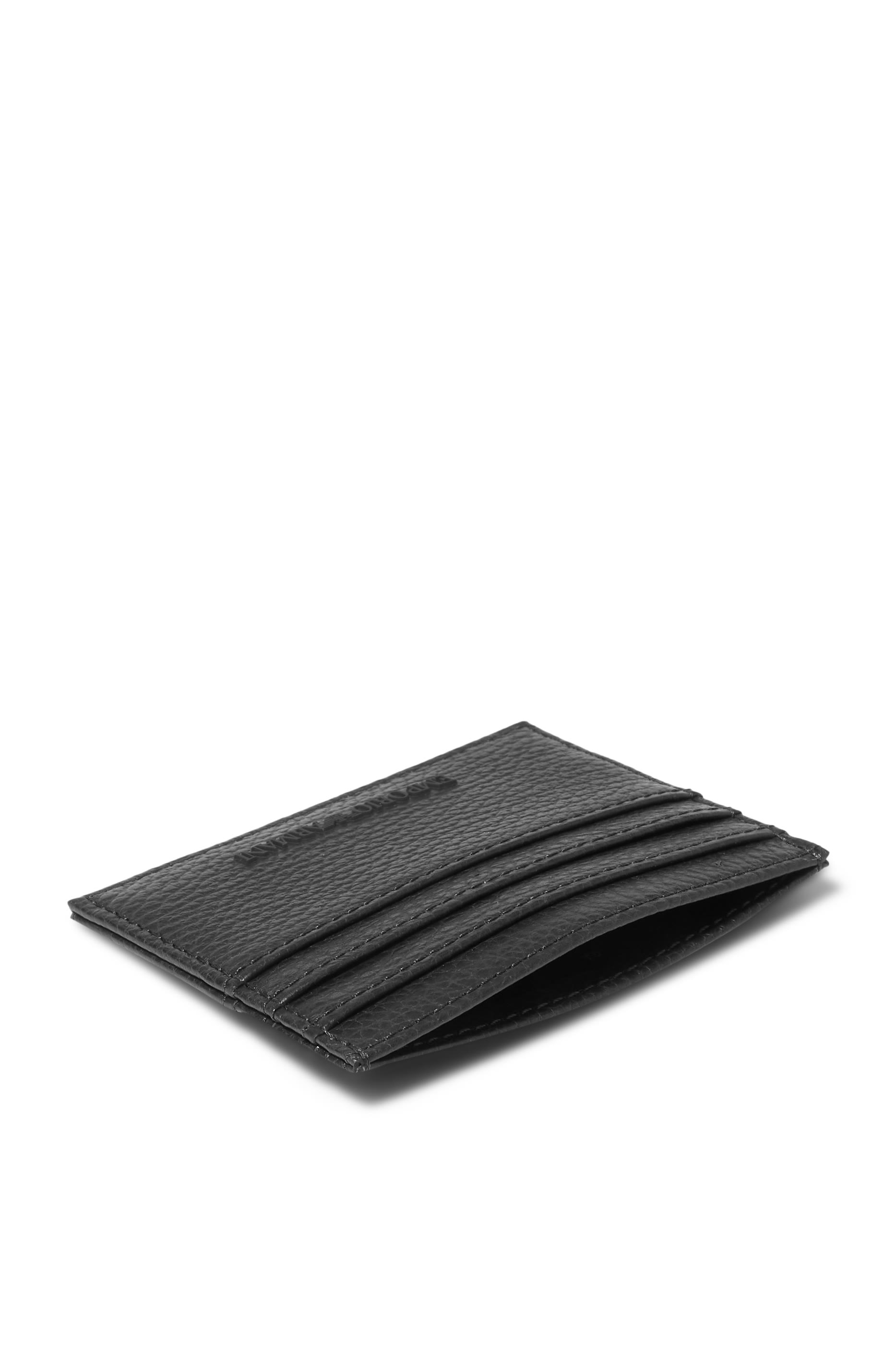 حافظة بطاقات بشعار الماركة