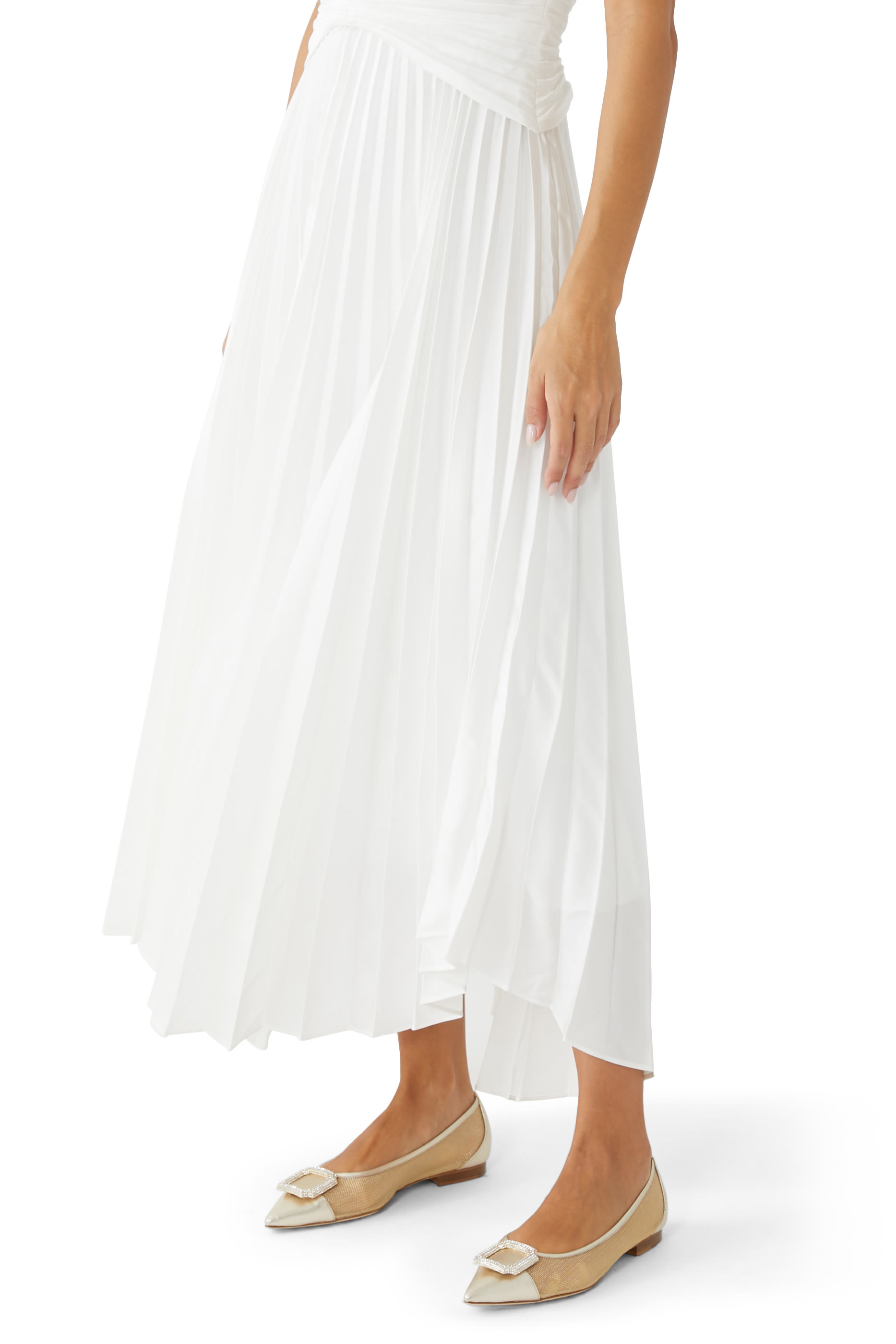 حذاء بالرينا لينا بكعب مسطح