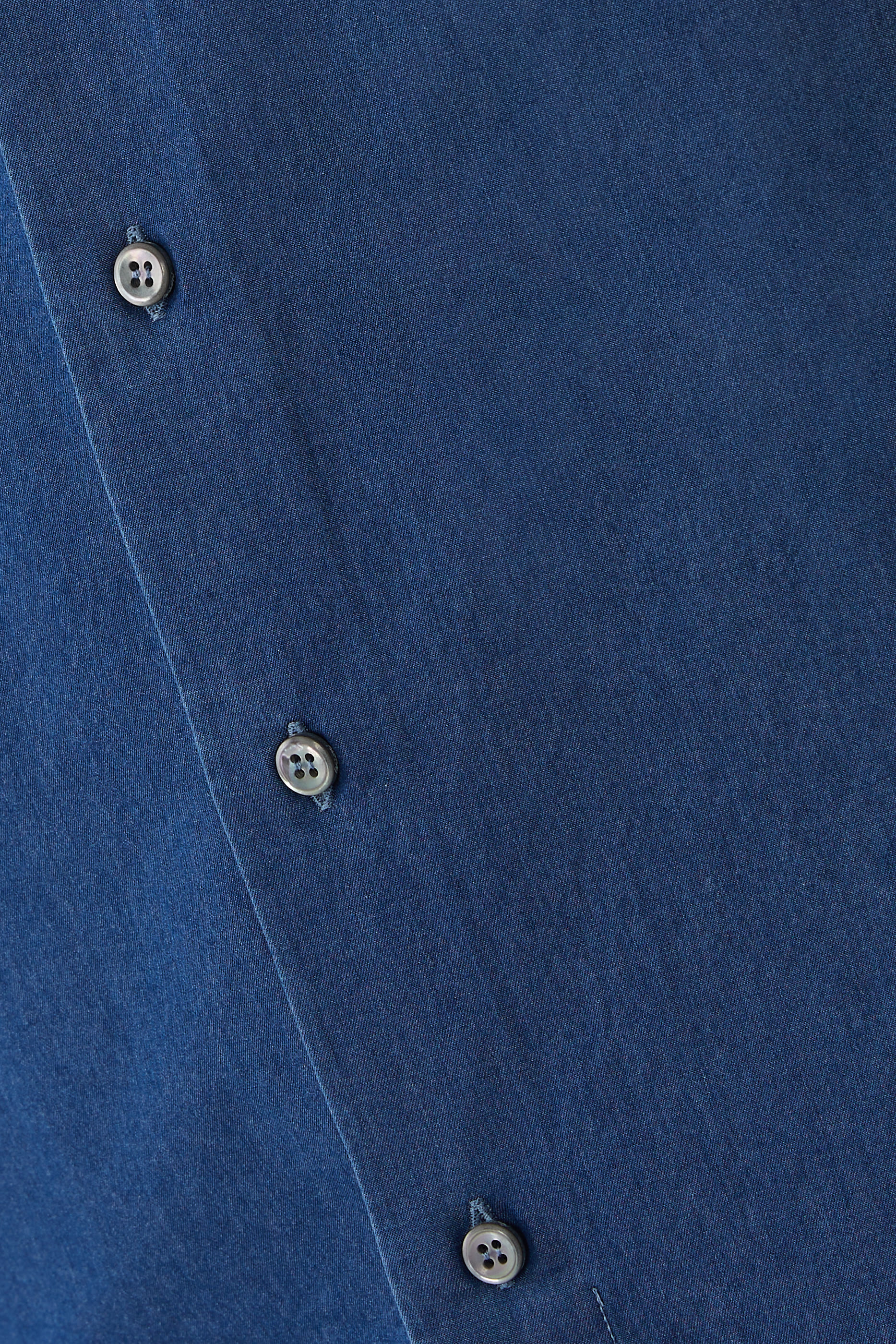 قميص بأزرار إغلاق قطن