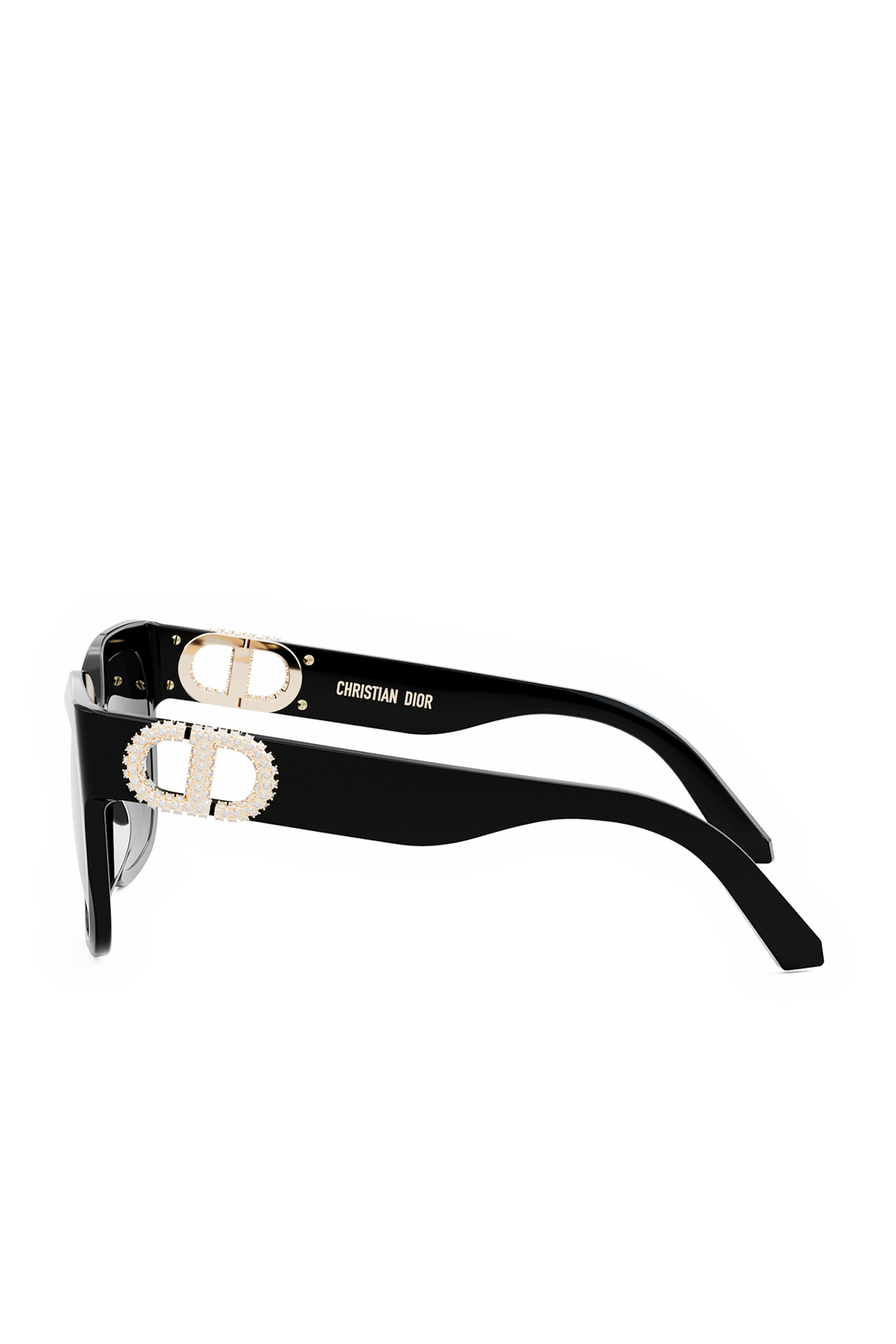 نظارة شمسية 30 مونتين اس 11 آي بإطار أسود بتصميم مربع