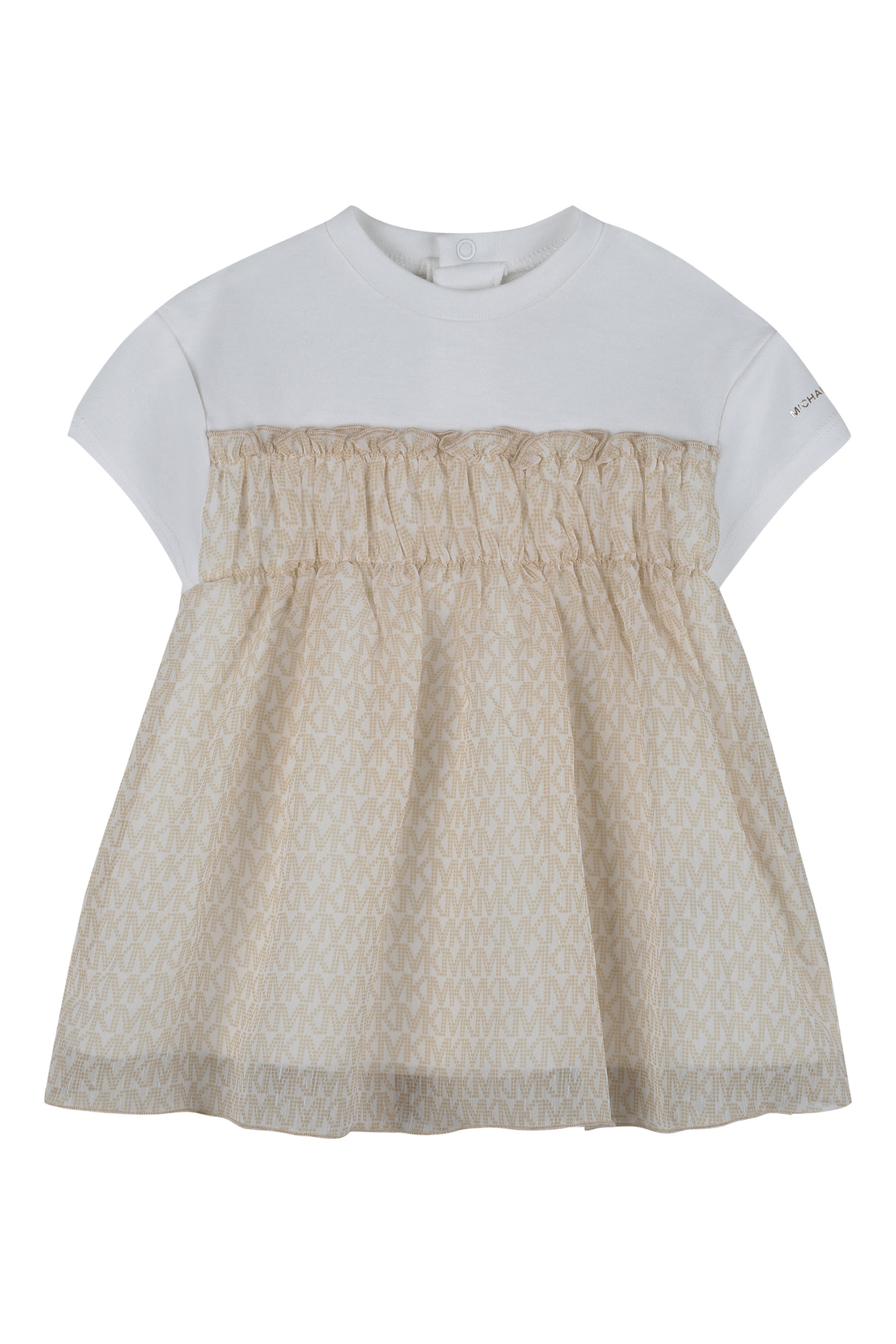 فستان بشعار الماركة للأطفال