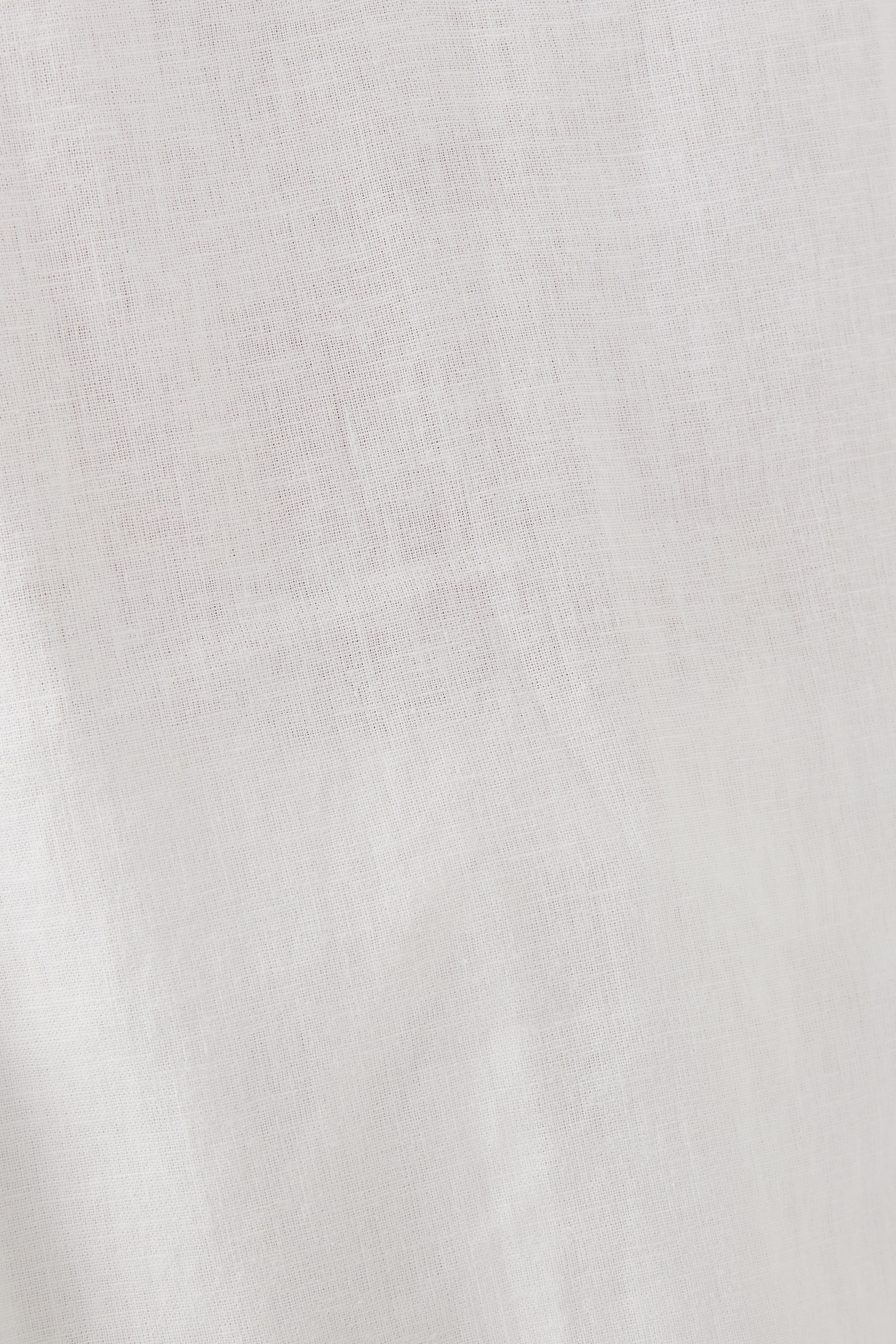 بلوزة كاميسول بياقة على شكل حرف V‏ مزيج كتان