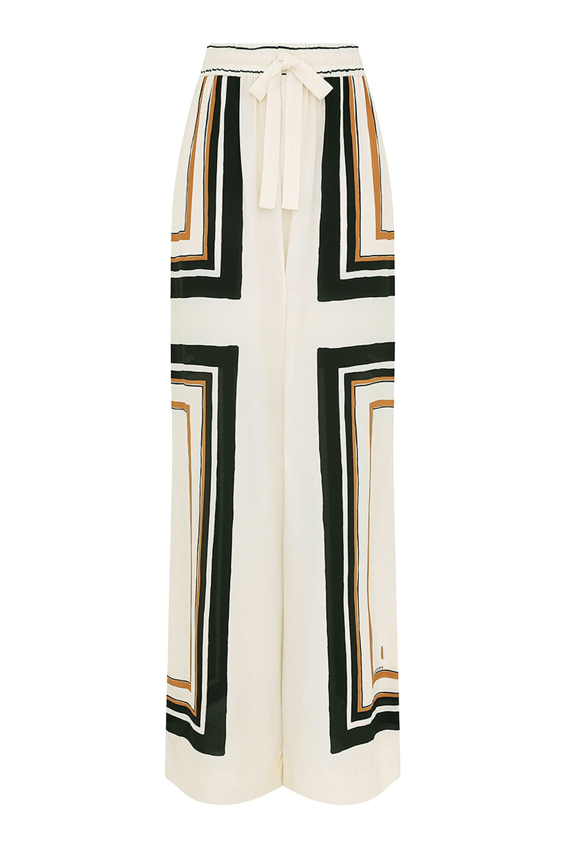 بنطال برباط تضييق على الخصر