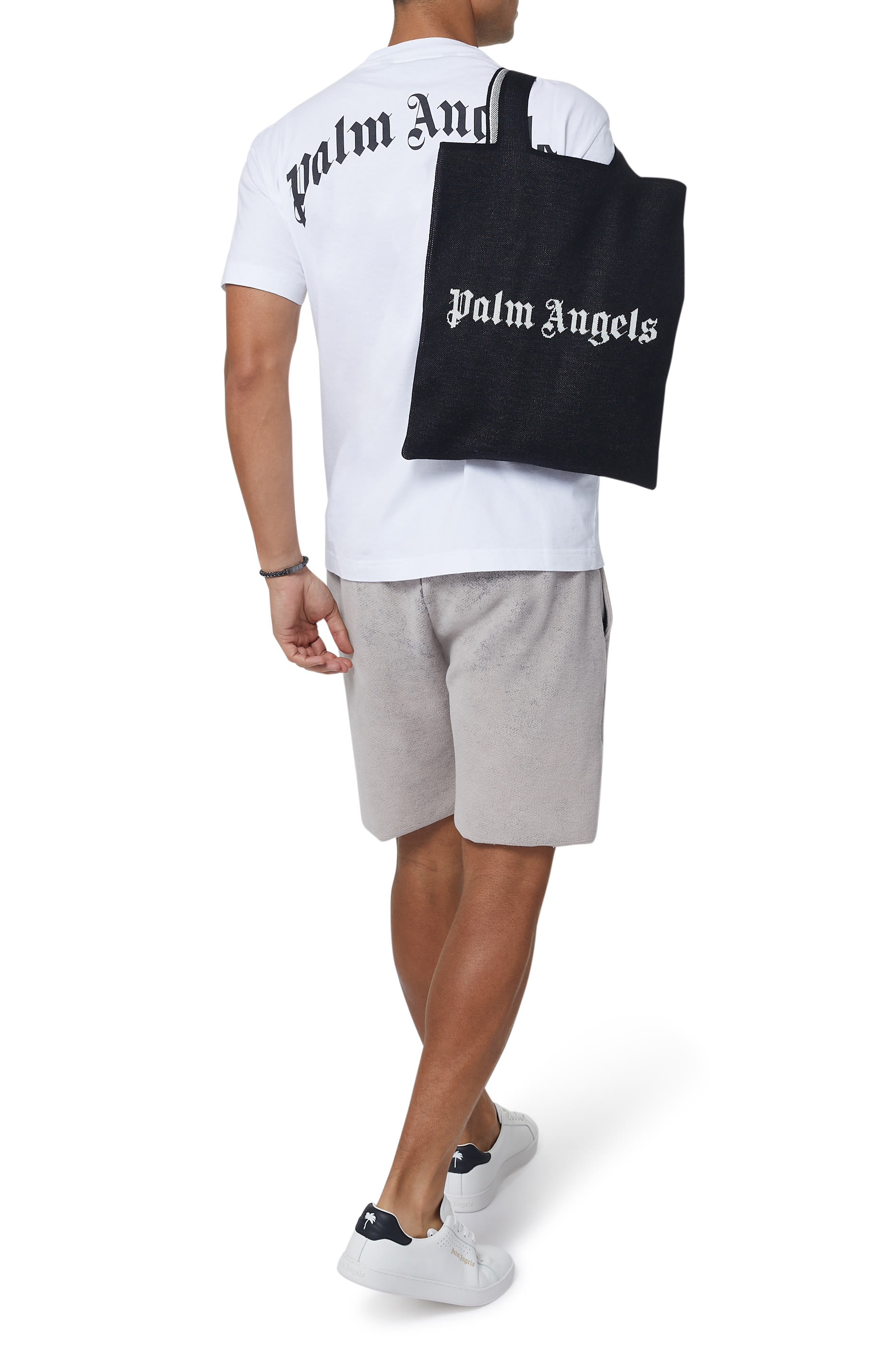 Shark-Print Logo T-Shirt