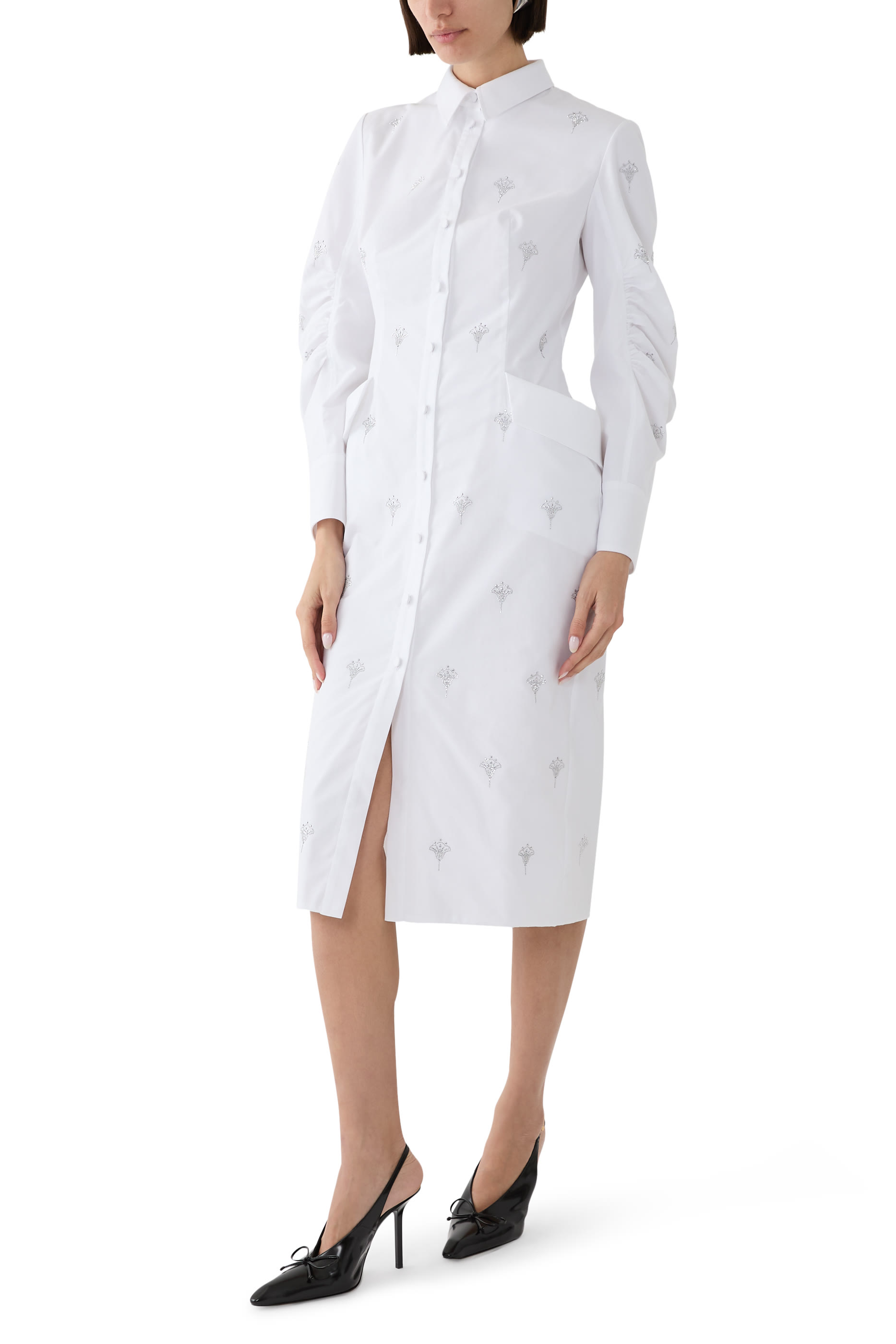 فستان كامدين قطن