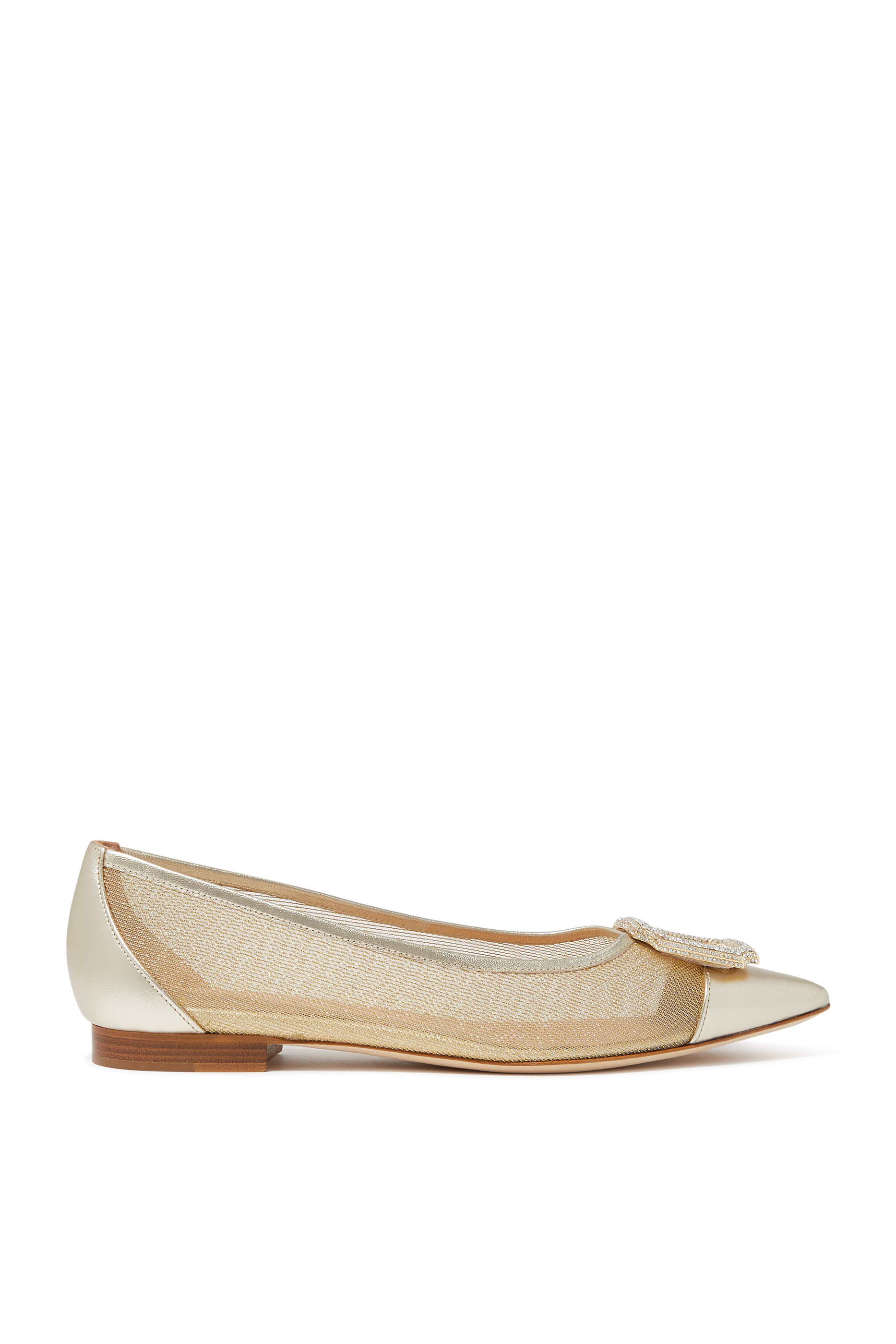 حذاء بالرينا لينا بكعب مسطح