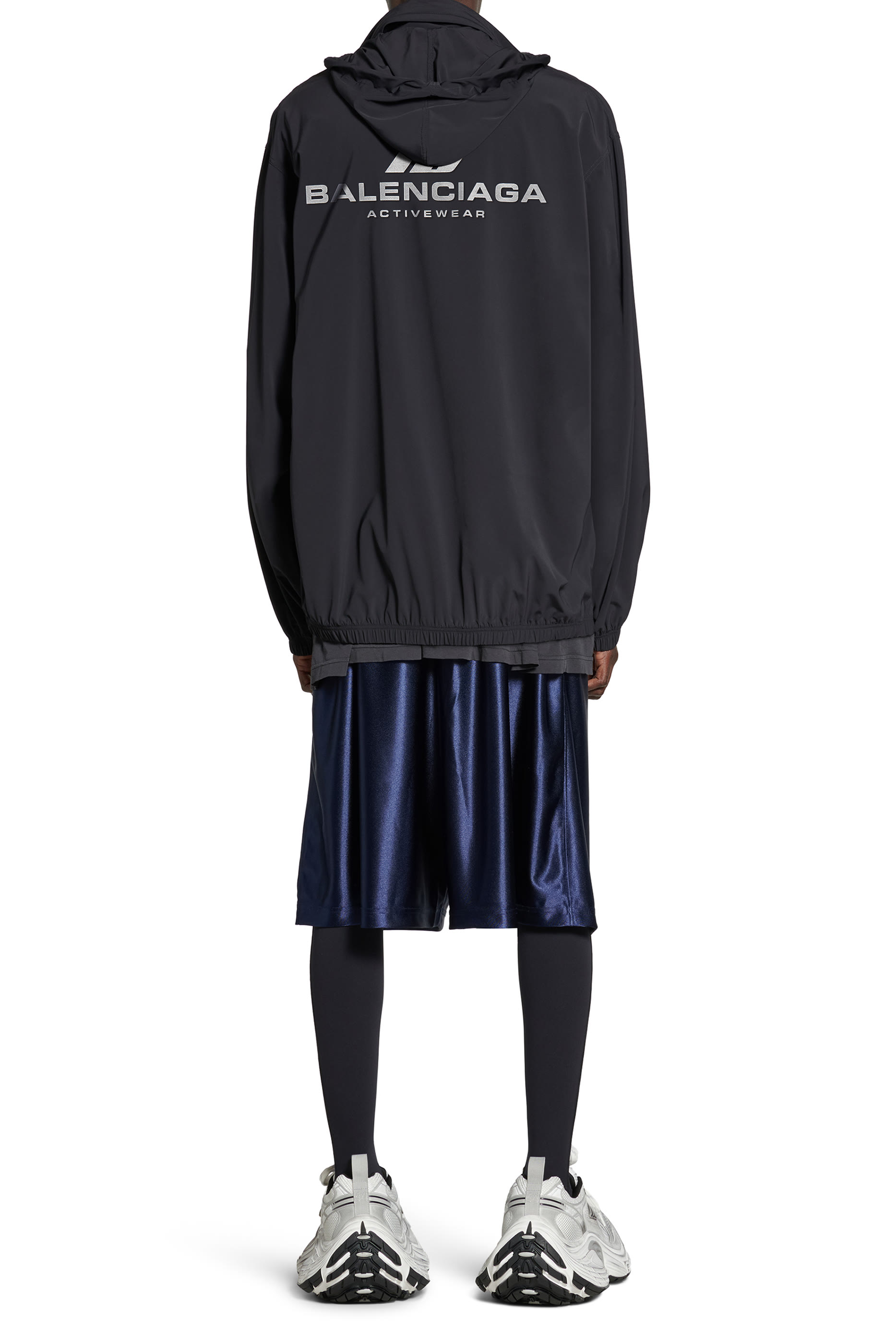 جاكيت ويندبريكر رياضي نايلون مطاطي