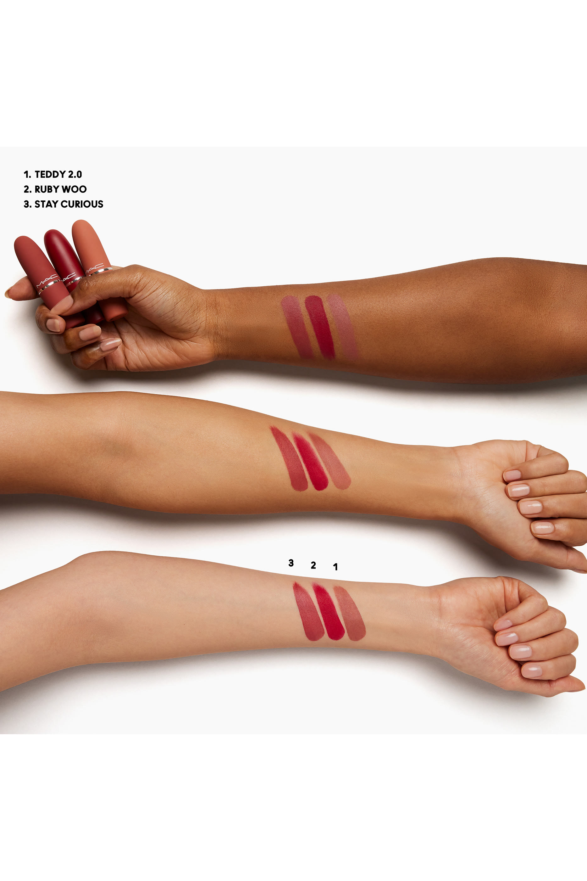 مجموعة أحمر شفاه ثلاثية هيل تو ذا تشيك