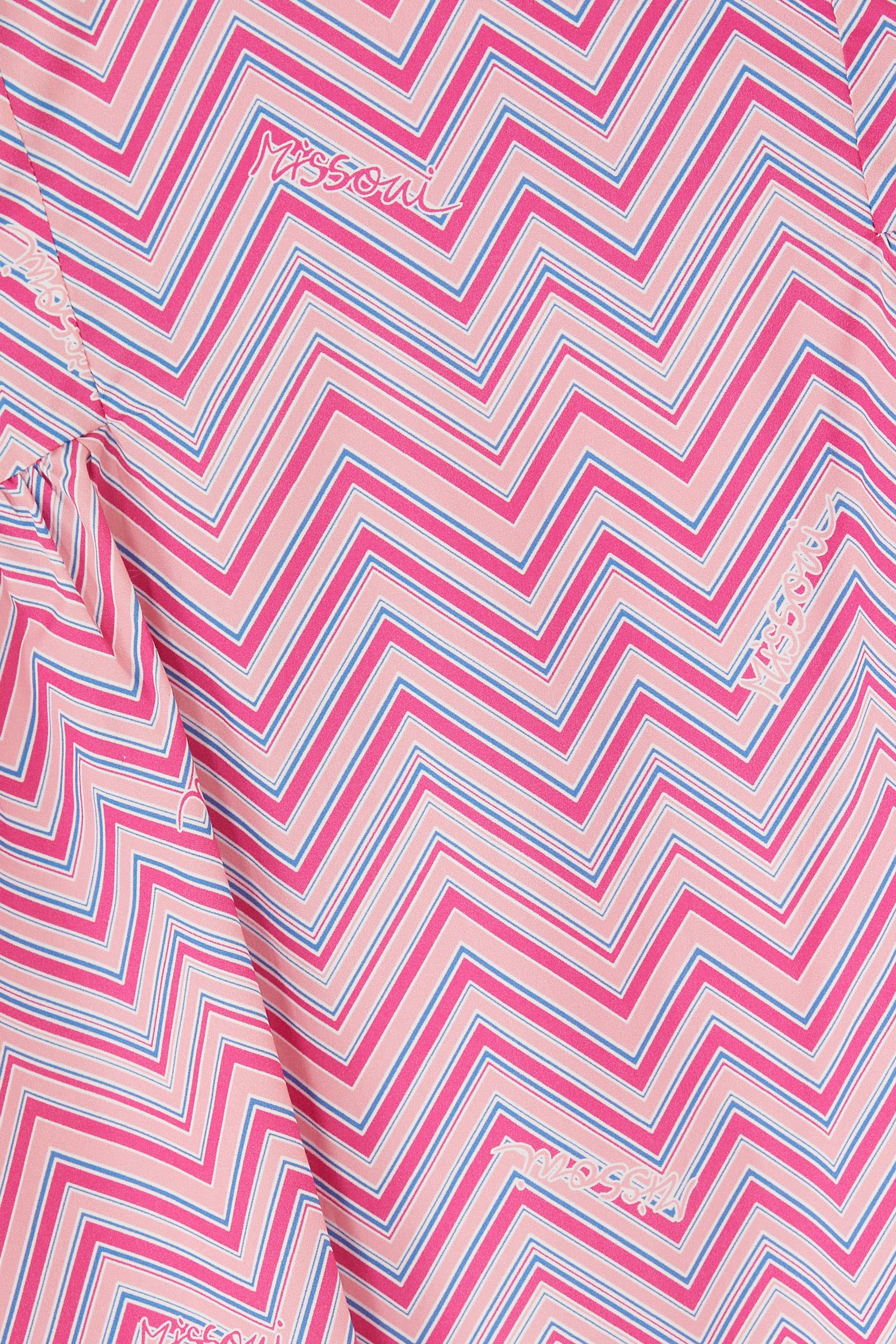 فستان بلا أكمام بنقشة متعرجة للأطفال