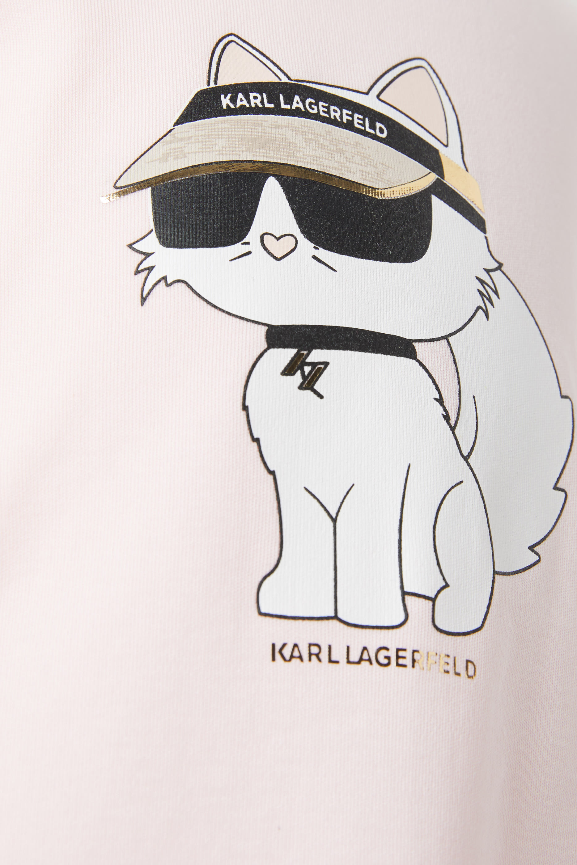 فستان بنقشة غرافيكية قطن للأطفال