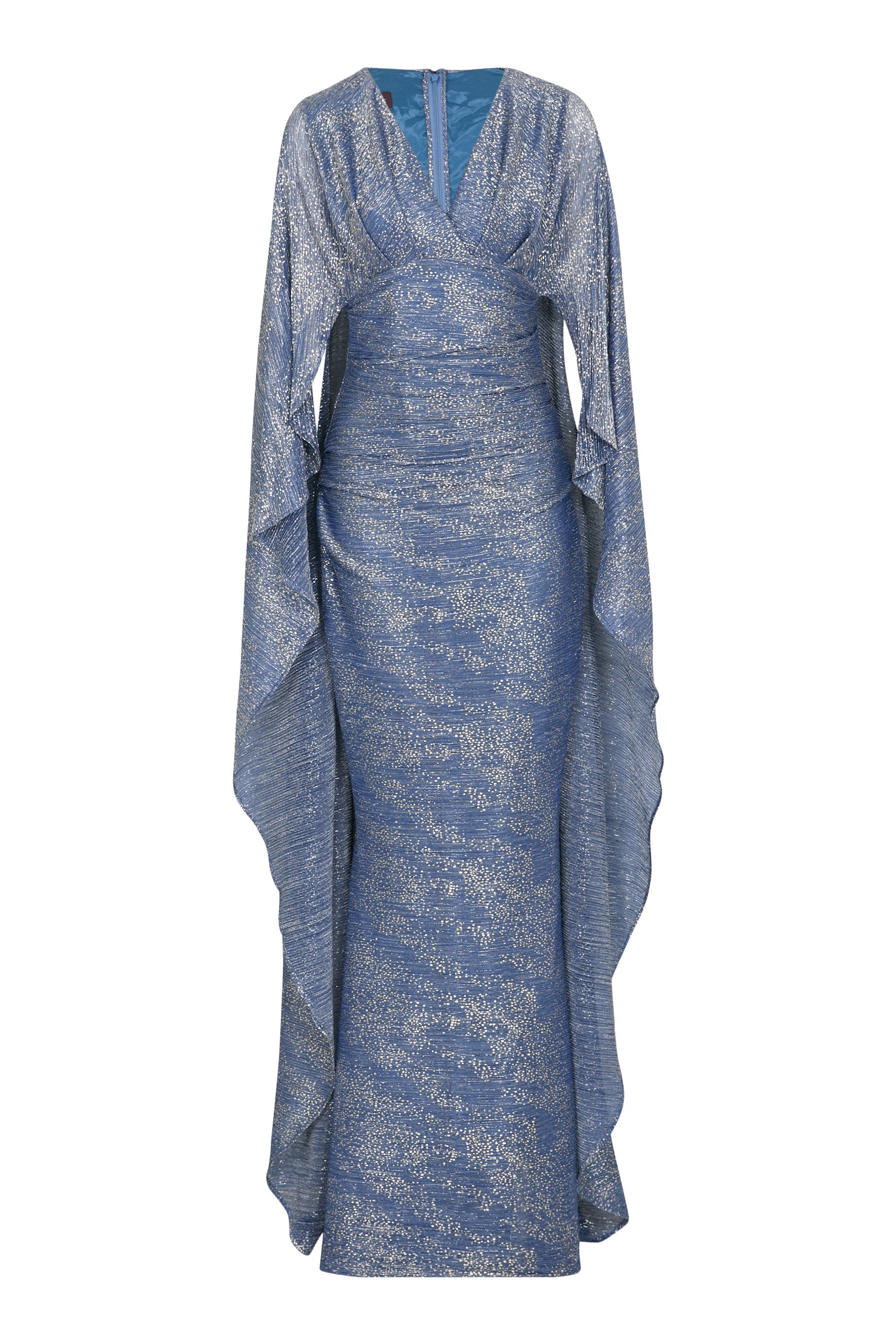 فستان طويل بكاب