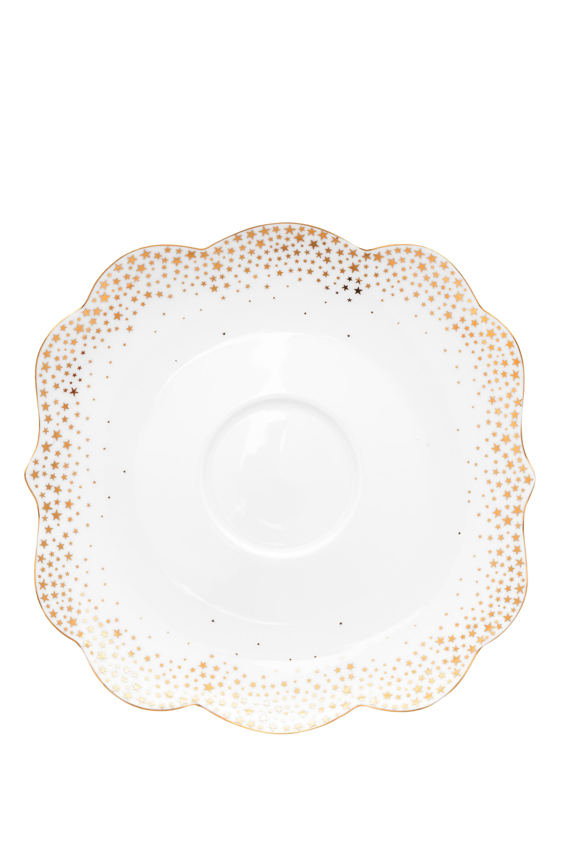 طبق وفنجان رويال وينتر وايت