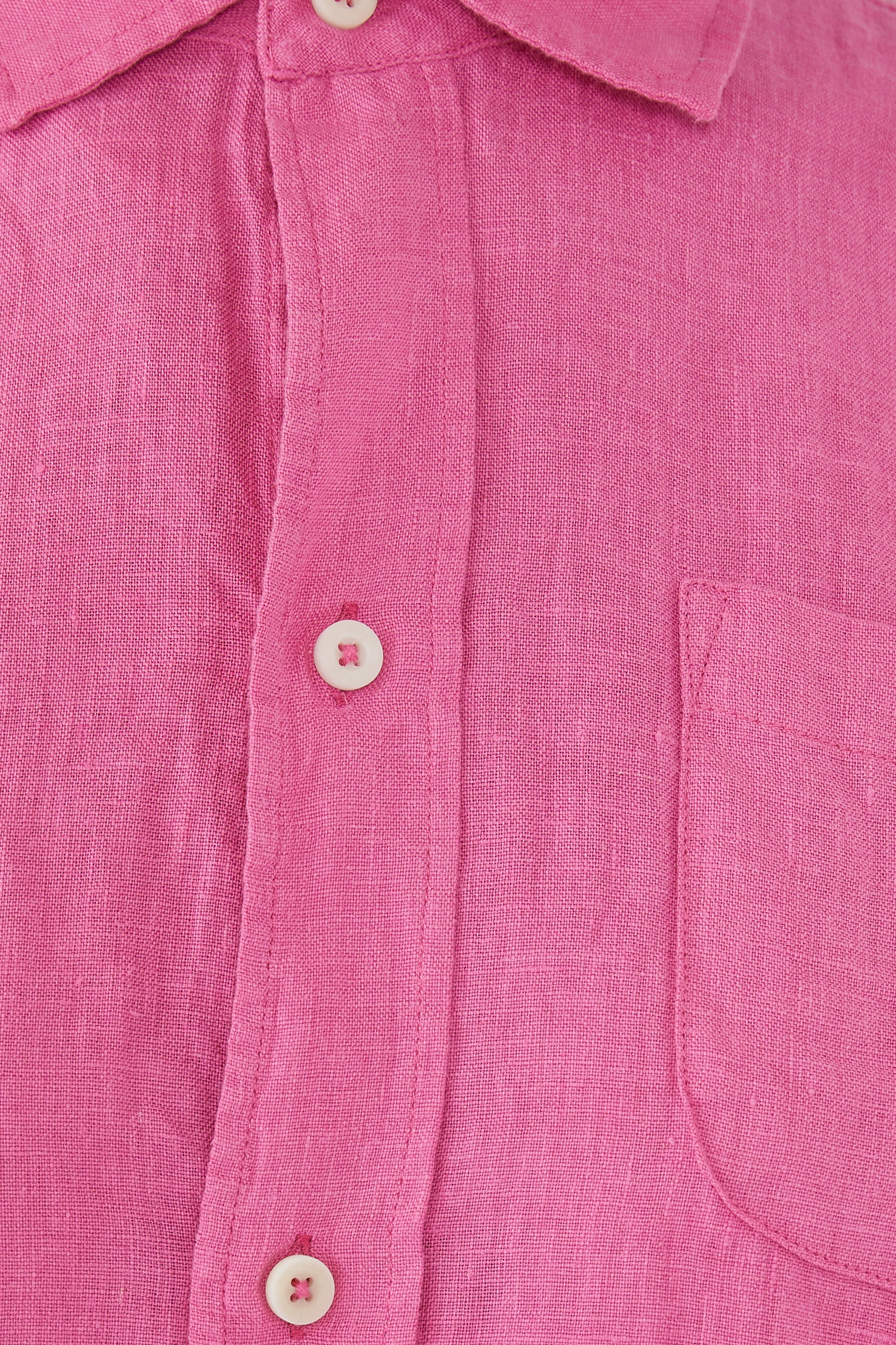 قميص بقصة مريحة كتان