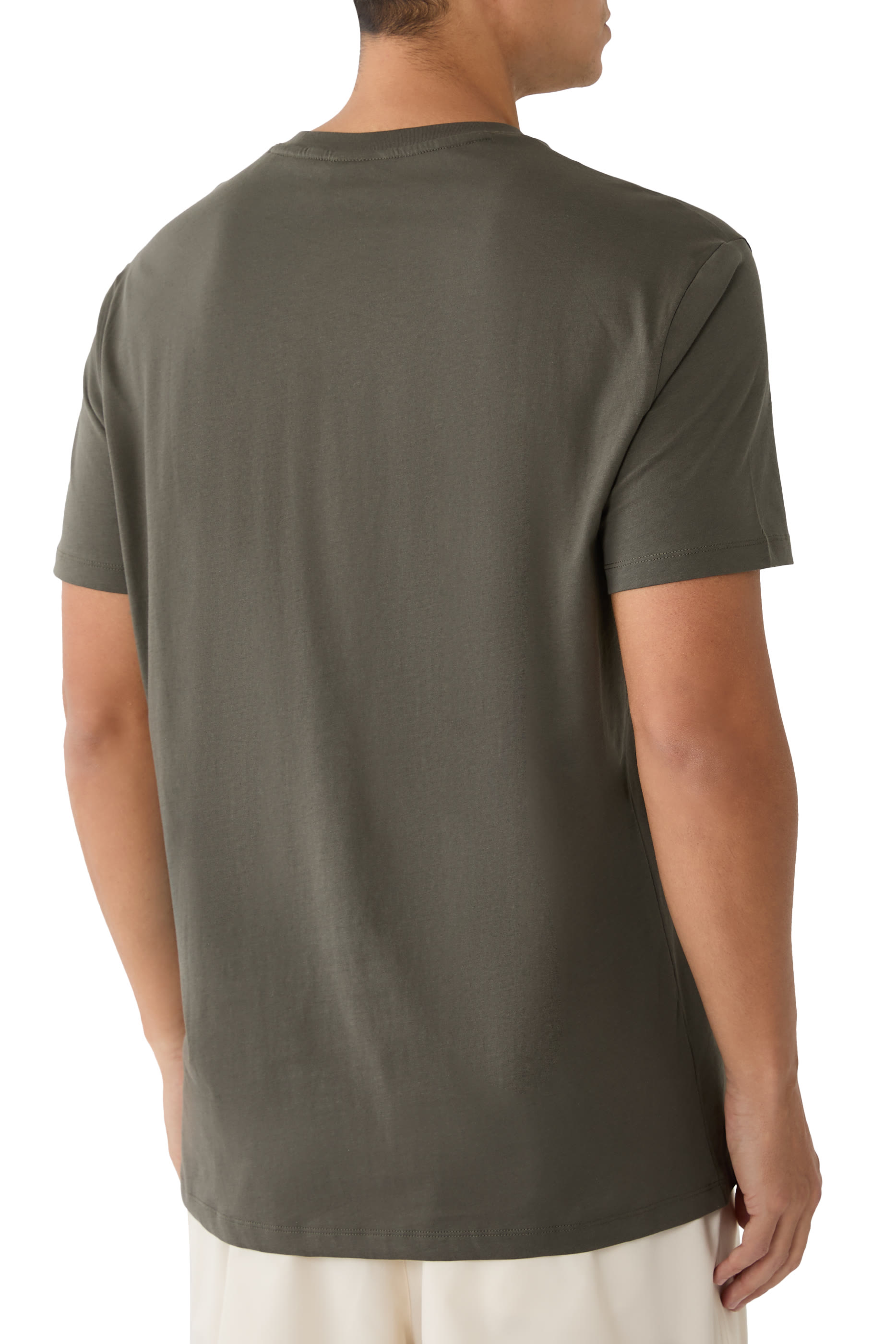 تيشيرت إيبيزا بحروف شعار الماركة