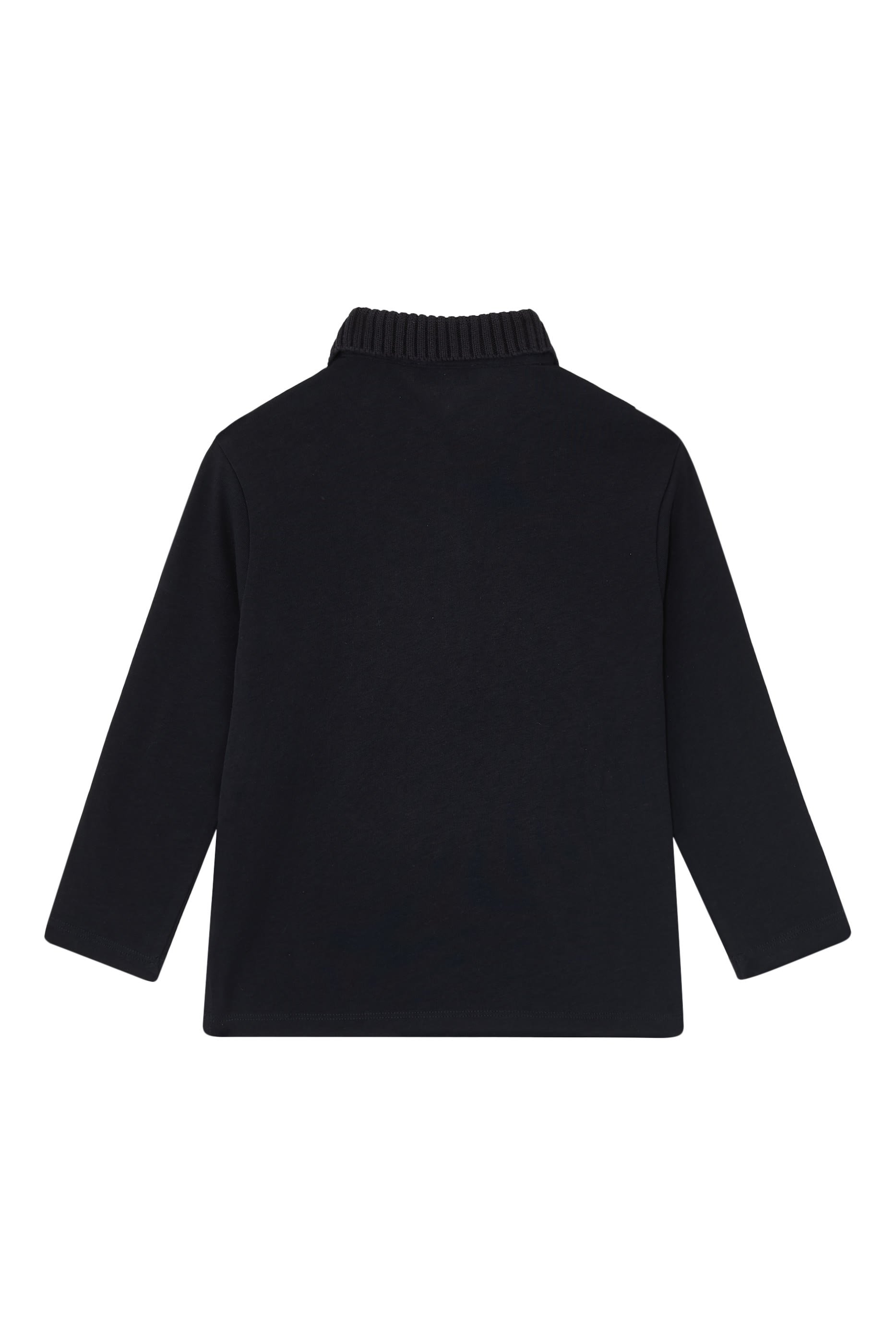 Kids Logo Long Sleeve Polo Shirt