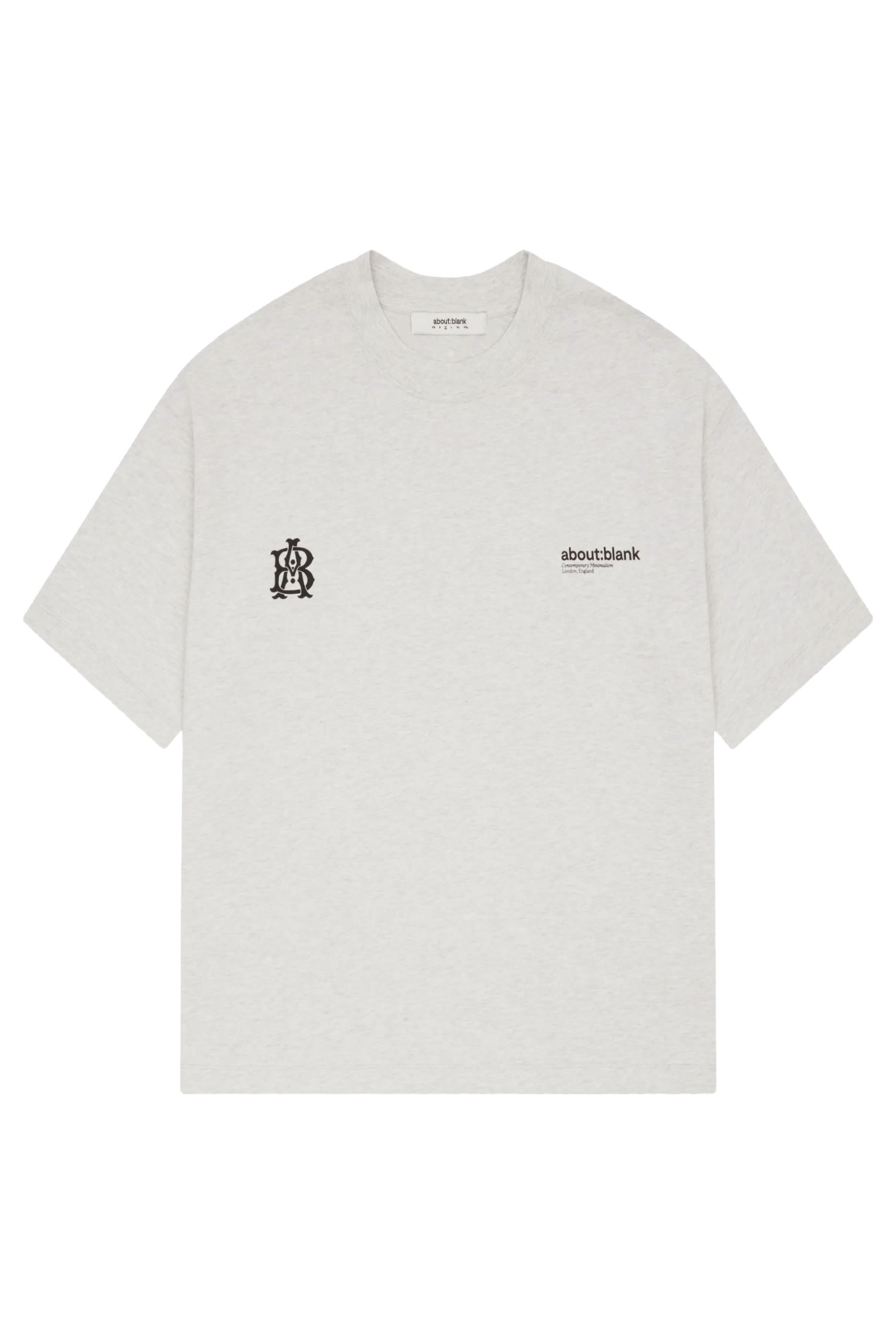 تي شيرت بطبعة مزدوجة لشعار الماركة