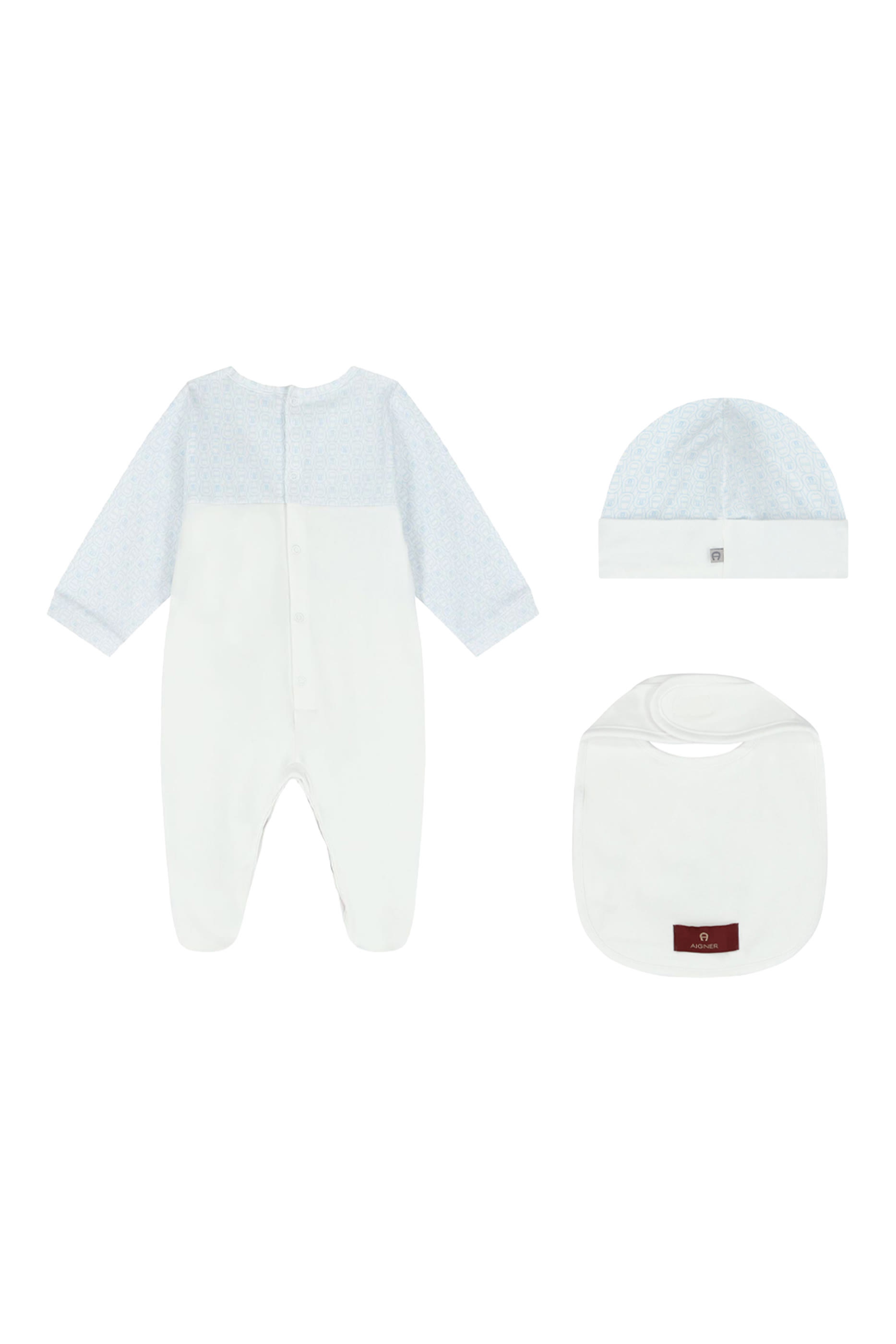 Kids Overall Pima Cotton Logo Suit
