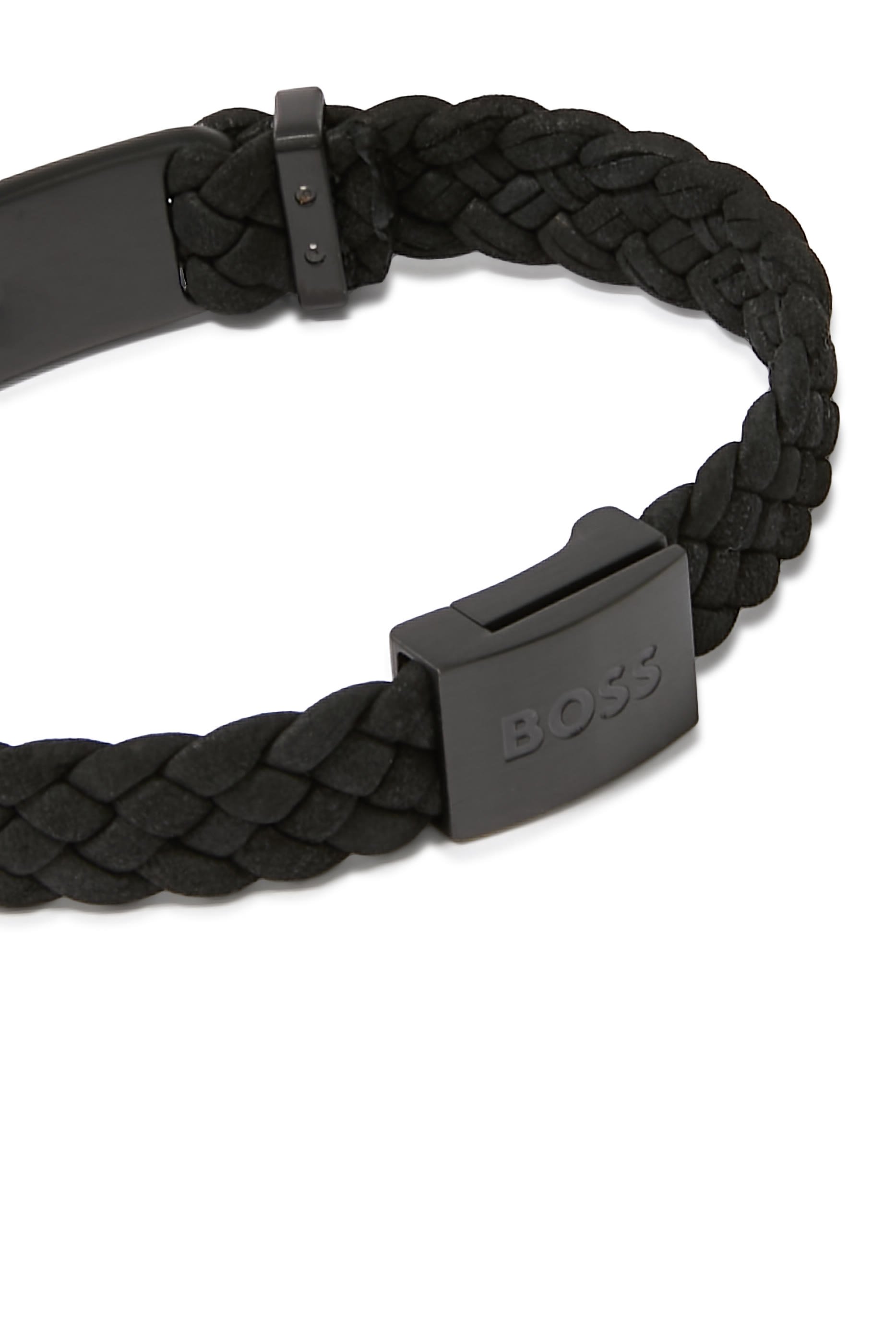 سوار بتصميم مجدول بحلية شعار الماركة شمواه