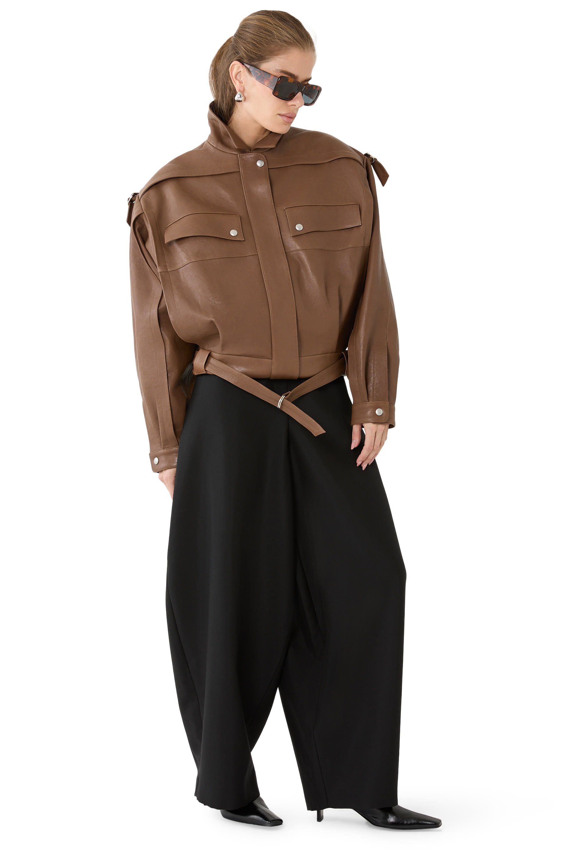 بنطال بقصة منفوخة