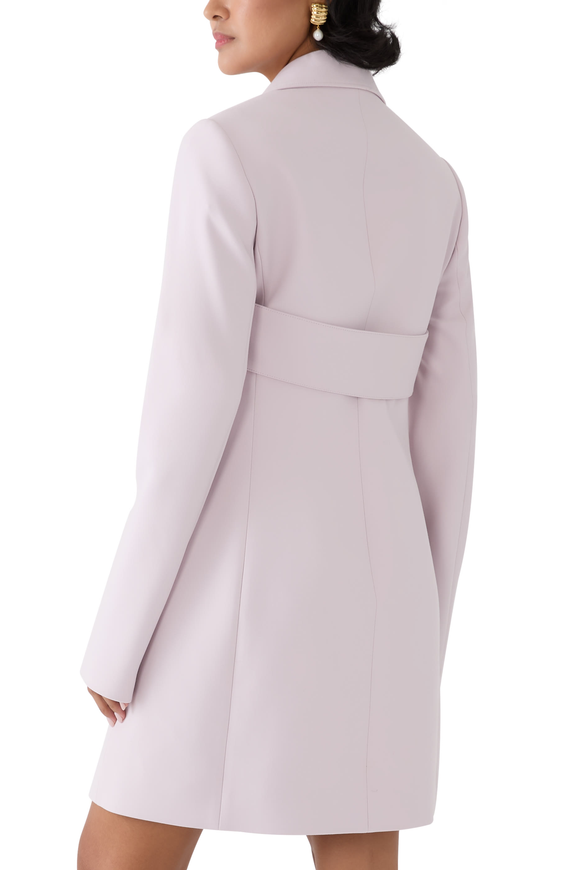 معطف هيريتج بقصة على شكل حرف A