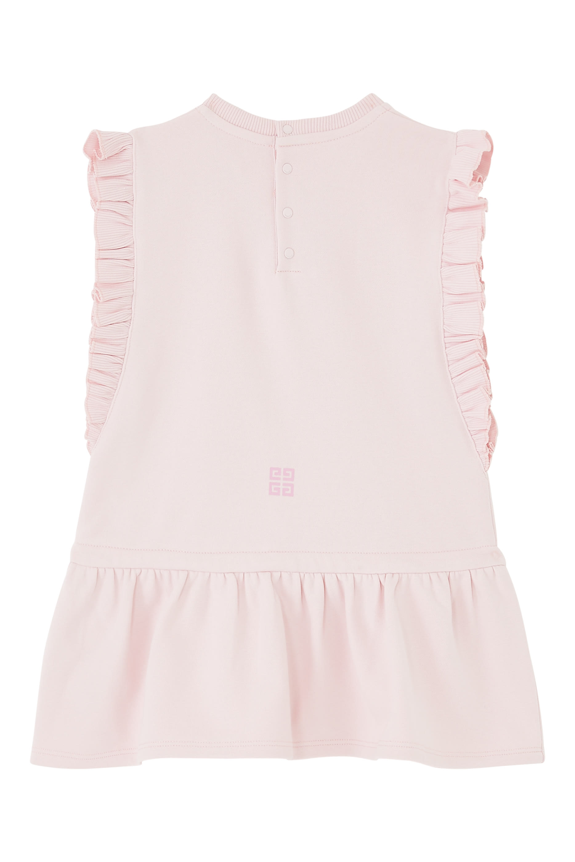 فستان بتصميم كنزة بكشكش للأطفال