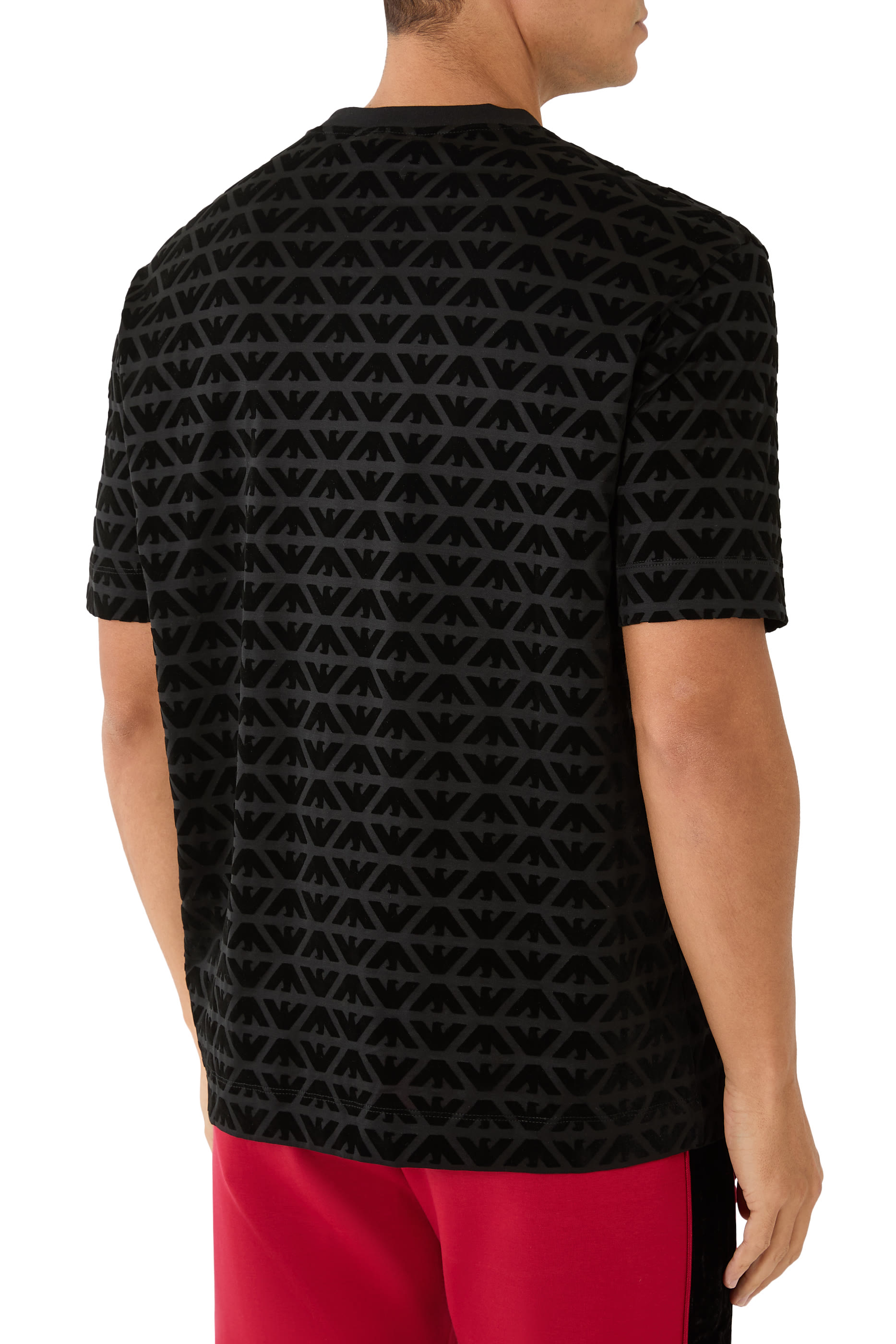 تيشيرت لونار بنقشة نسور مزيج ليوسيل جيرسيه للسنة الجديدة