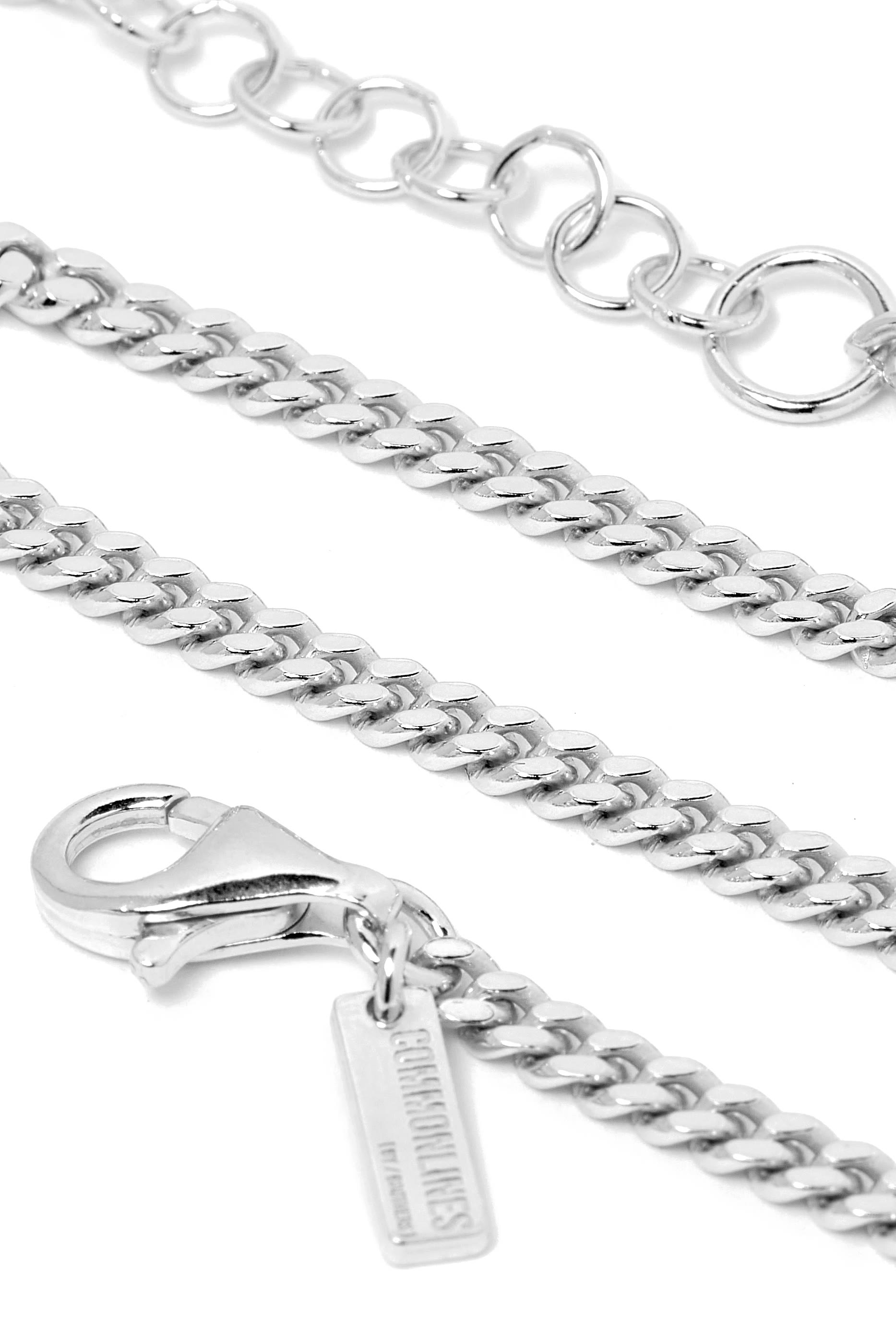 سوار صغير بتصميم سلسلة كوبية