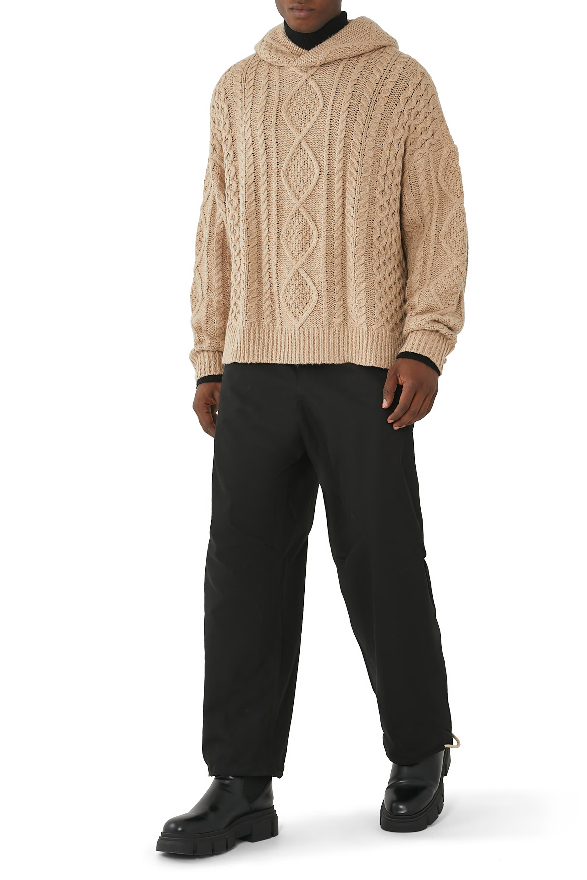 بنطال مريح برباط تضييق