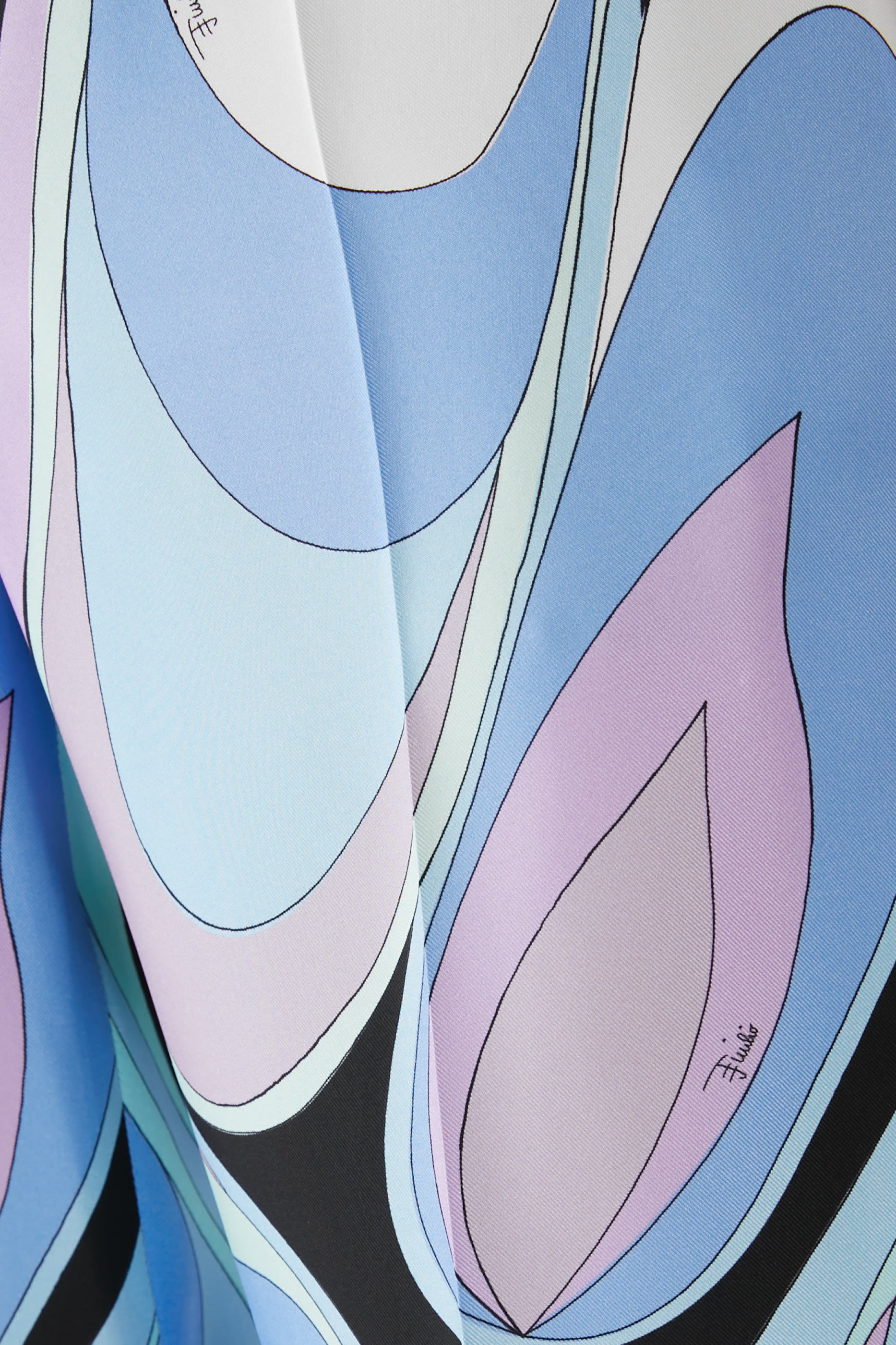 بنطال حرير تويل